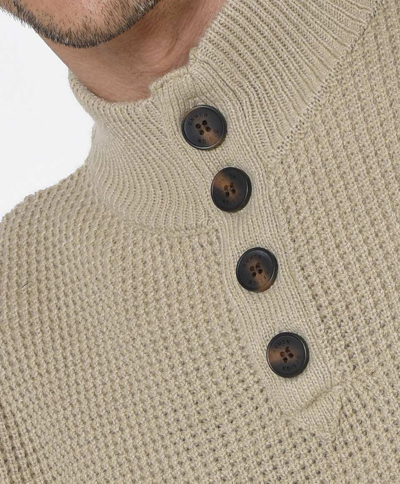 Sweater hombre tejido punto elástico Sweater hombre tejido punto elástico