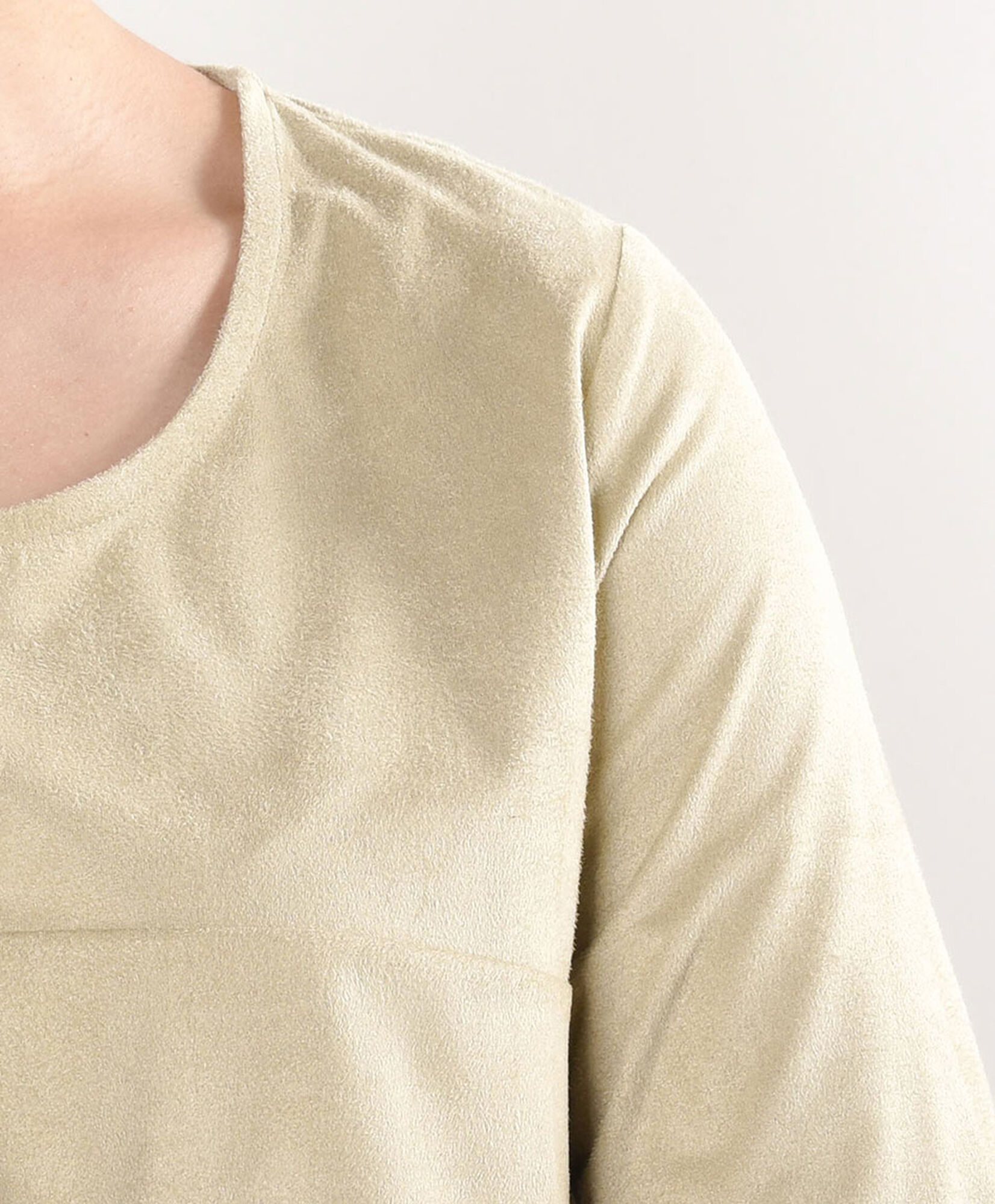 Polera mujer lisa suede beige Polera mujer lisa suede beige