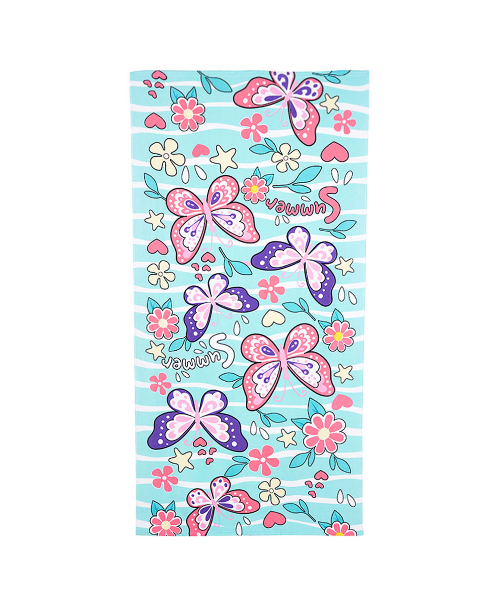 Toalla niña mariposas Toalla niña mariposas