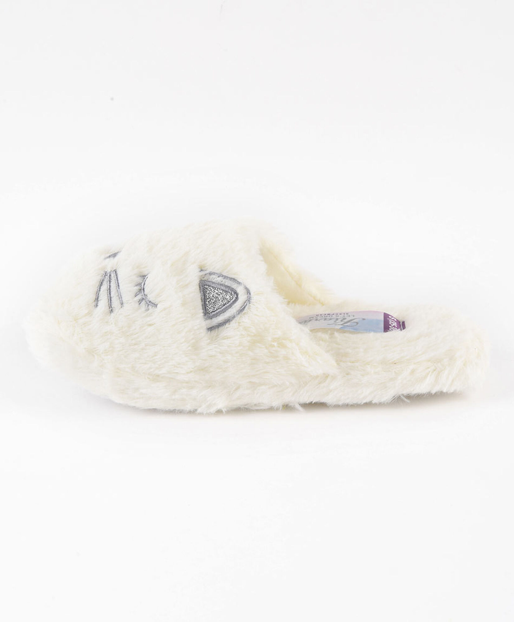 Pantufla mujer pelitos gatito Pantufla mujer pelitos gatito