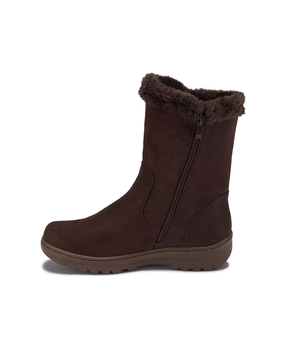 Bota mujer larga doble hebilla