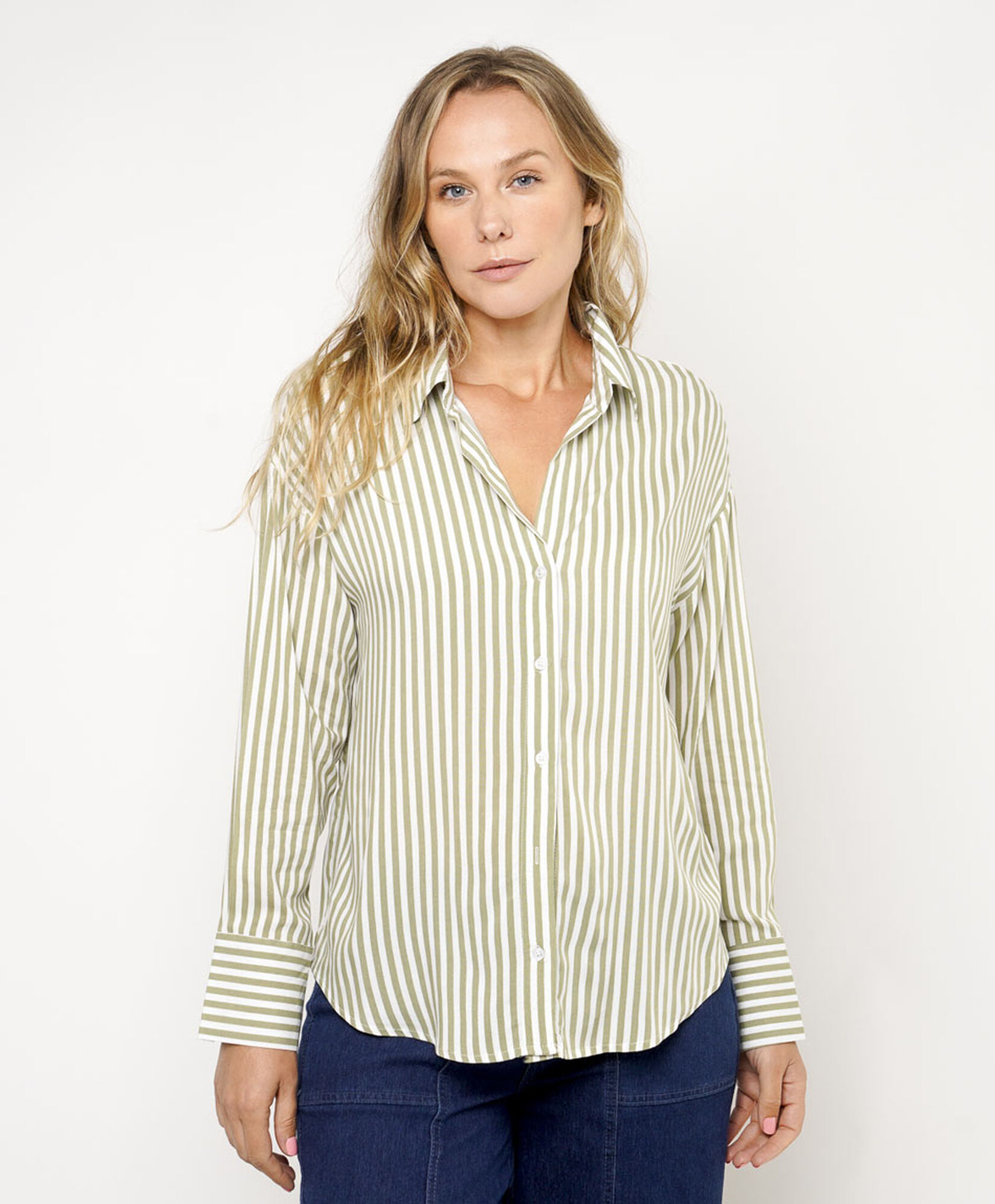 Blusa mujer rayas verticales Blusa mujer rayas verticales