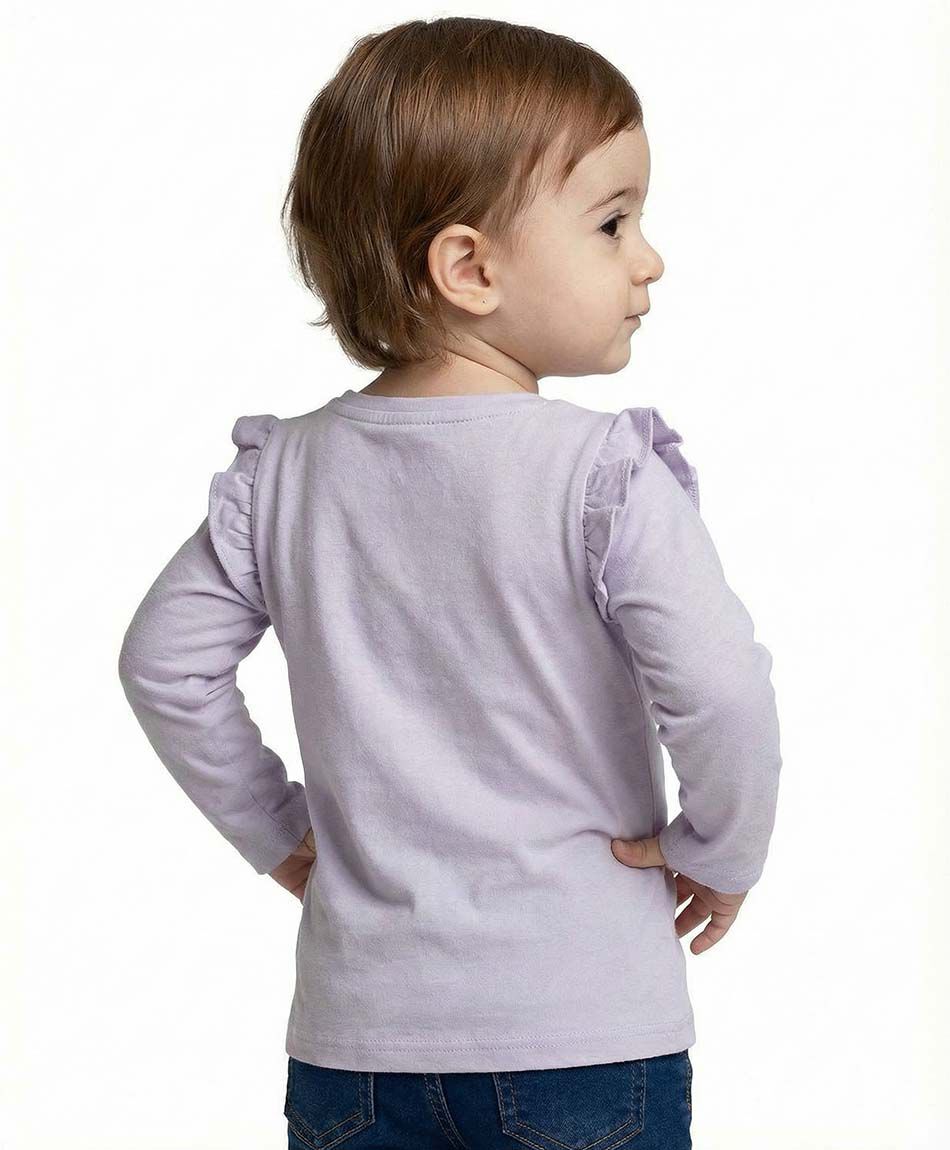 Polera beb&eacute; estampado adorable