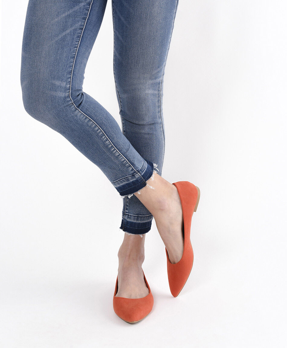 Ballerina mujer velvet taco cuadrado