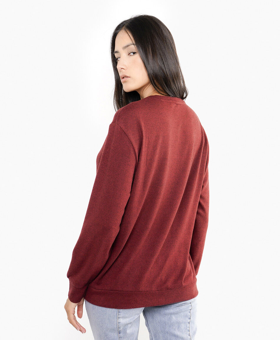 Poler&oacute;n mujer cl&aacute;sico icon brush