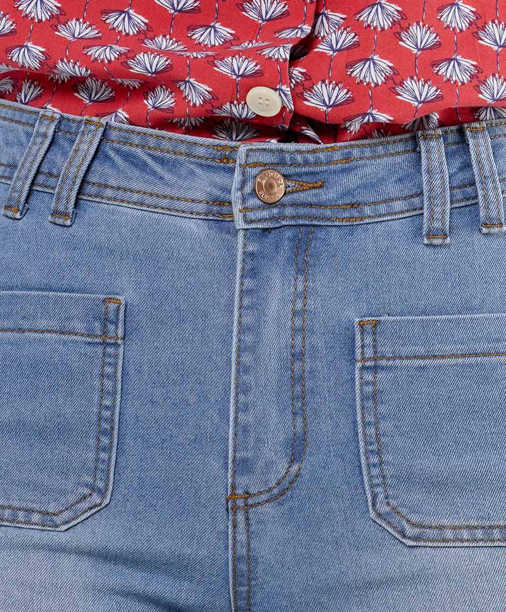 Jeans mujer bolsillos wide Jeans mujer bolsillos wide