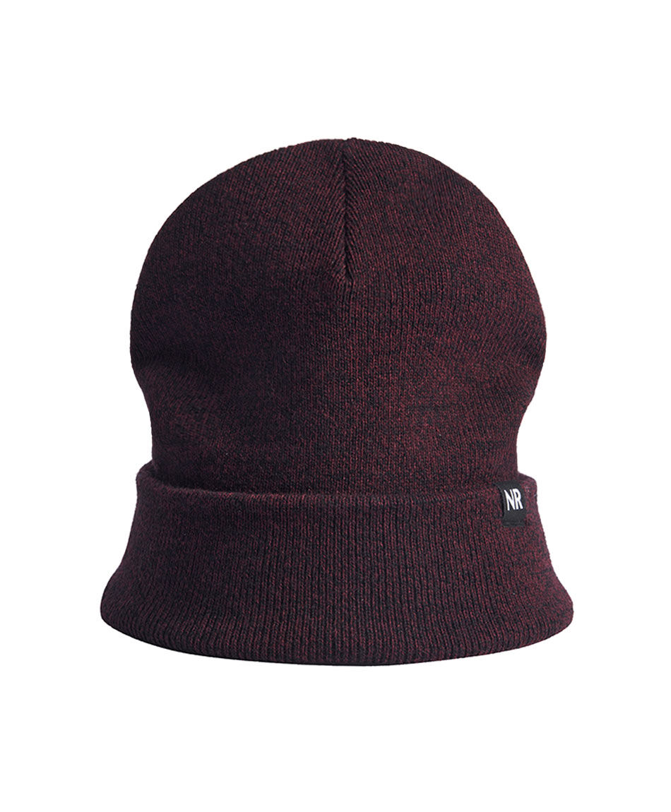 Gorro hombre cl&aacute;sico burdeo