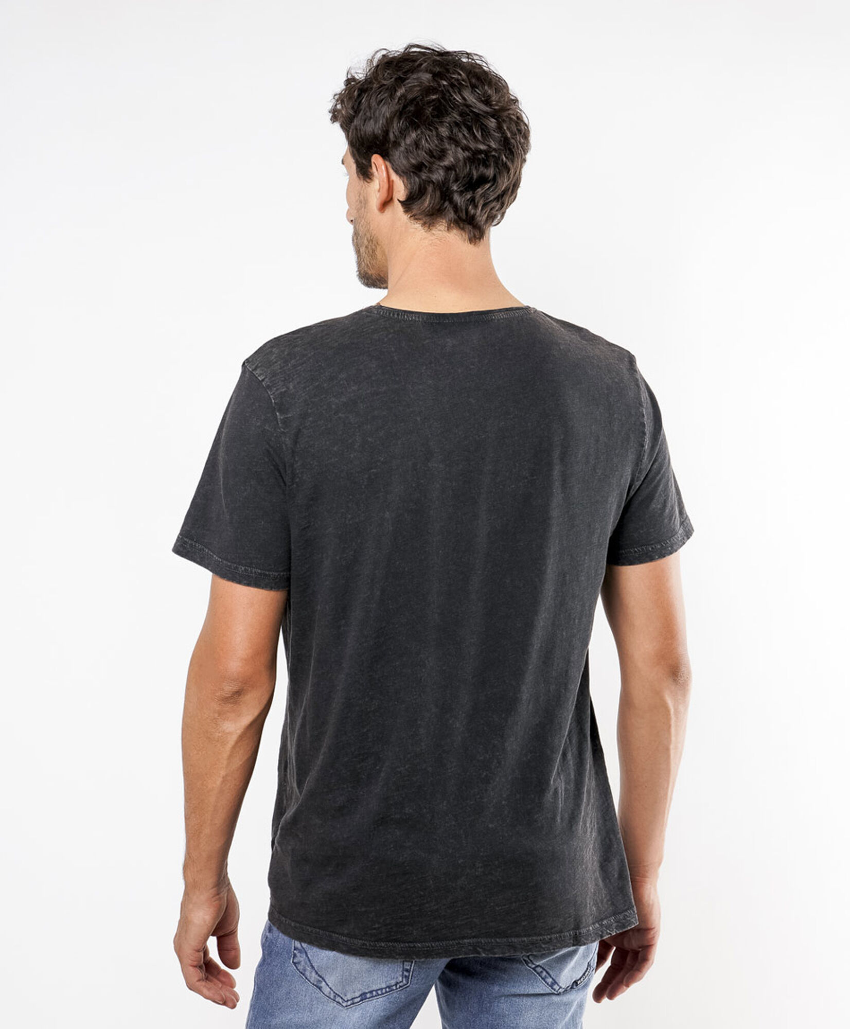 Polera hombre print frontal Polera hombre print frontal