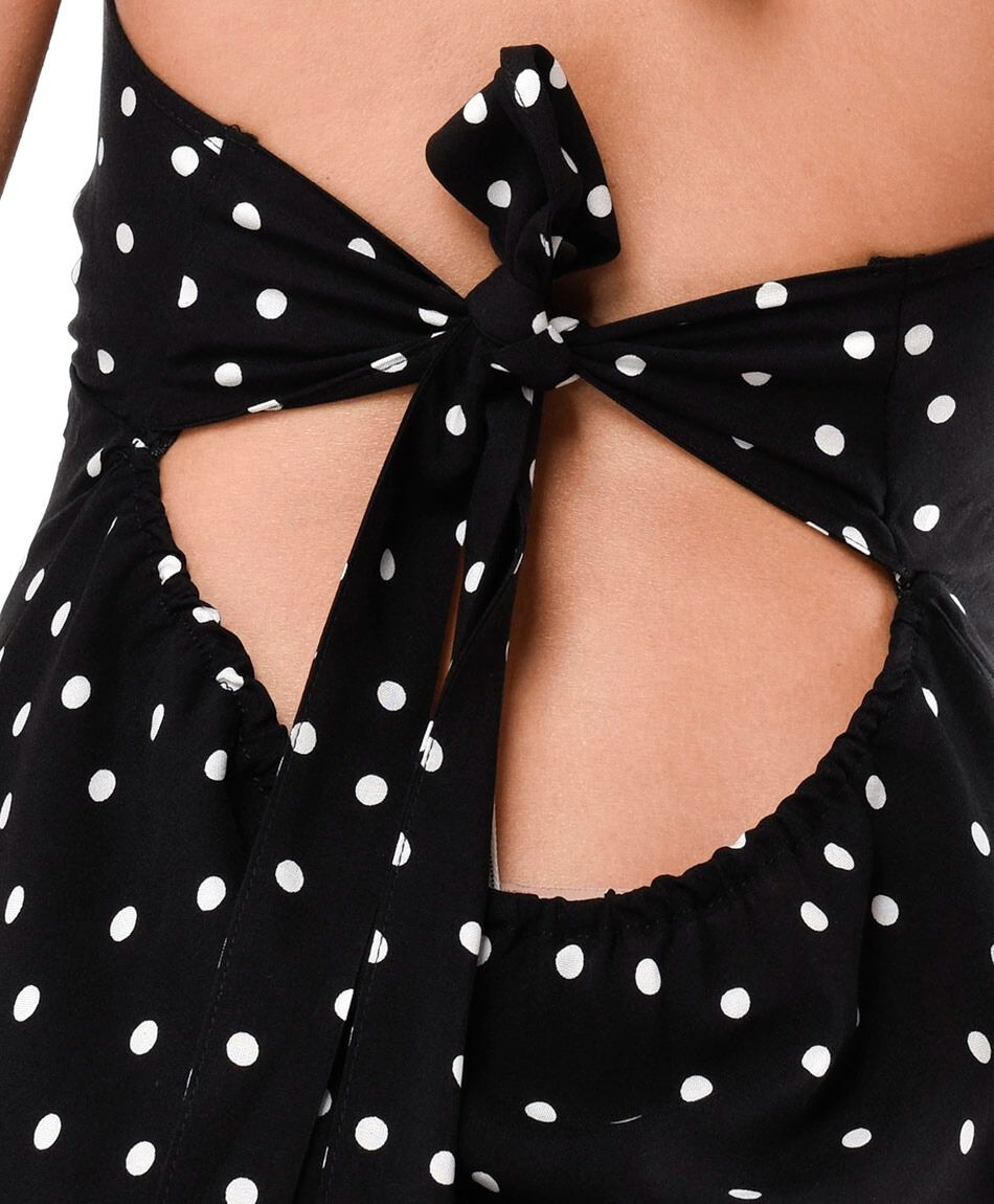 Vestido mujer puntos