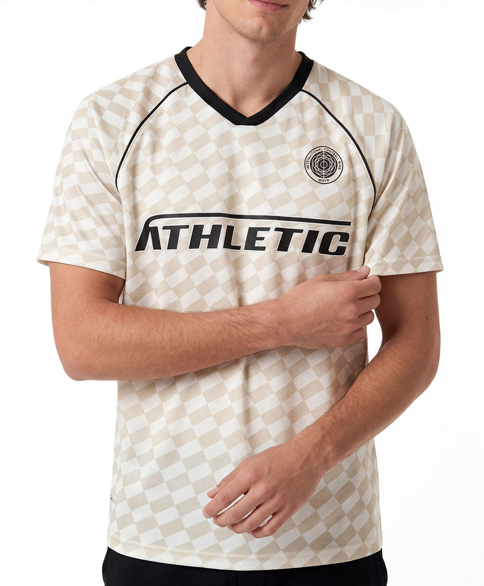 Polera deportiva hombre cuadros