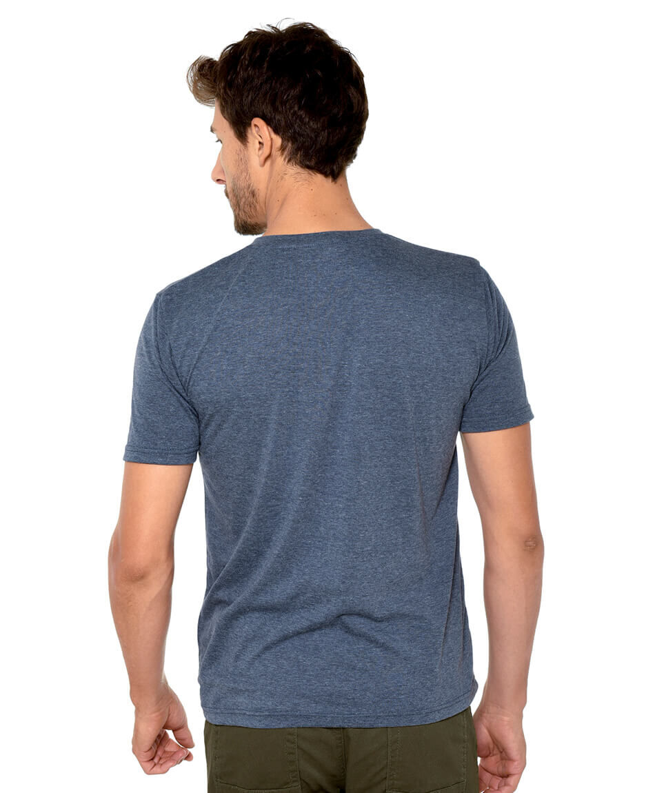 Polera manga corta estampada