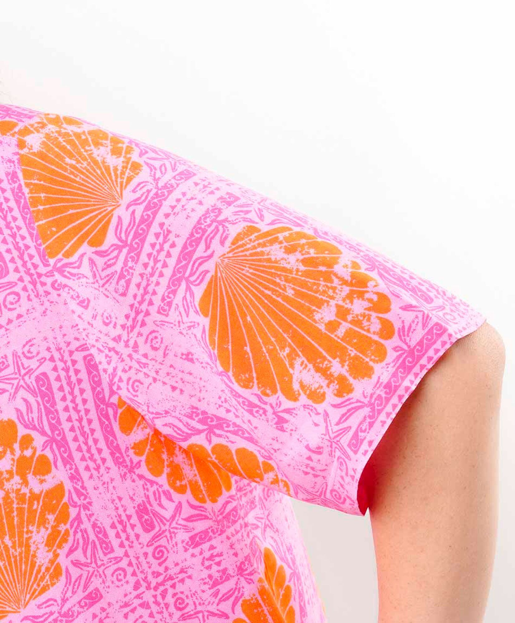 Blusa mujer caracolas marinas Blusa mujer caracolas marinas