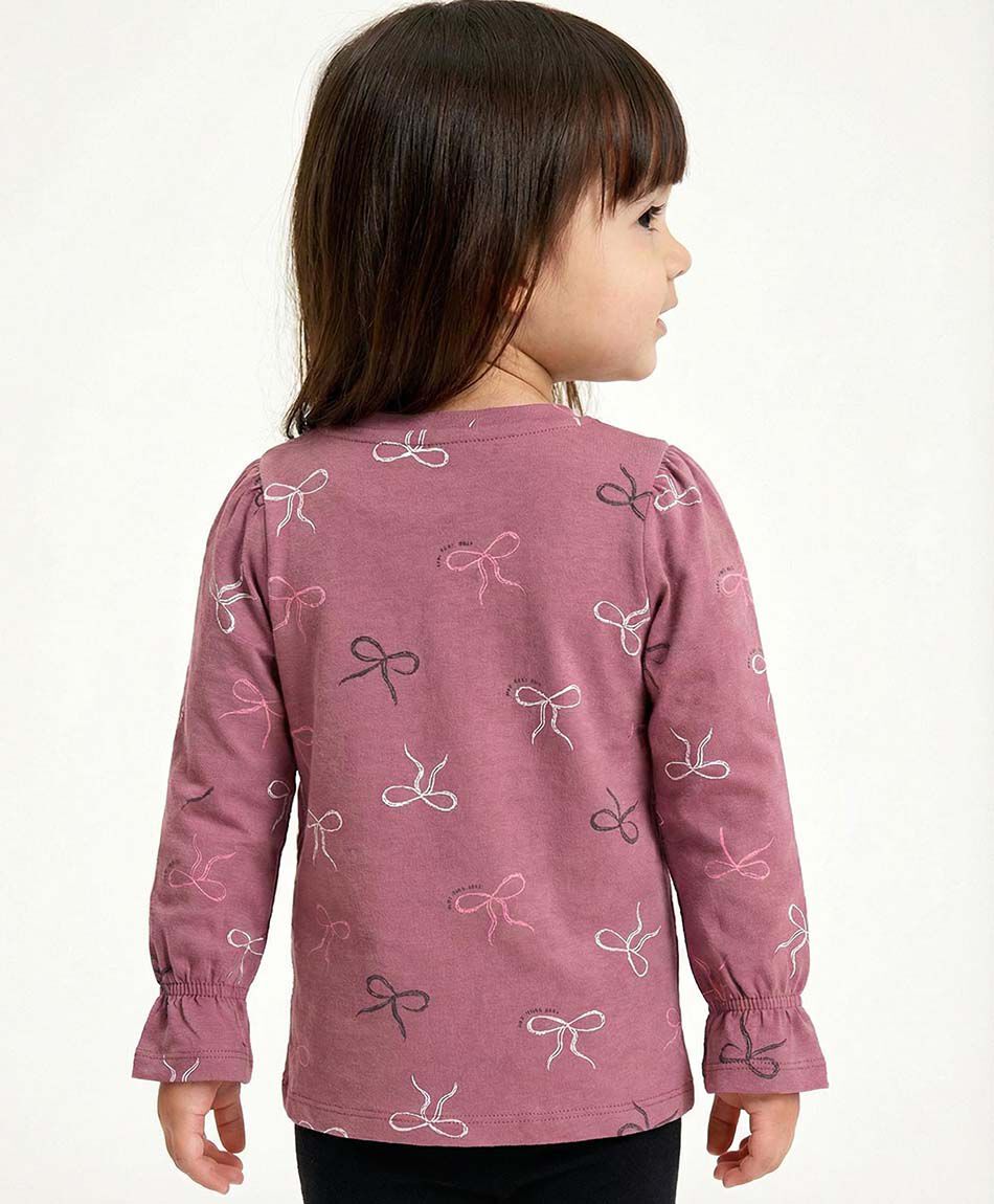 Polera beb&eacute; cintas