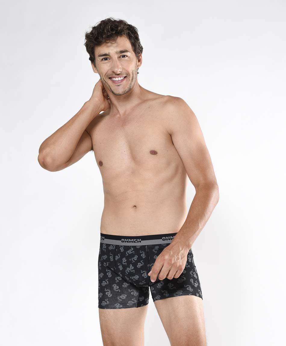 Pack 2 boxer hombre serpientes y calaveras