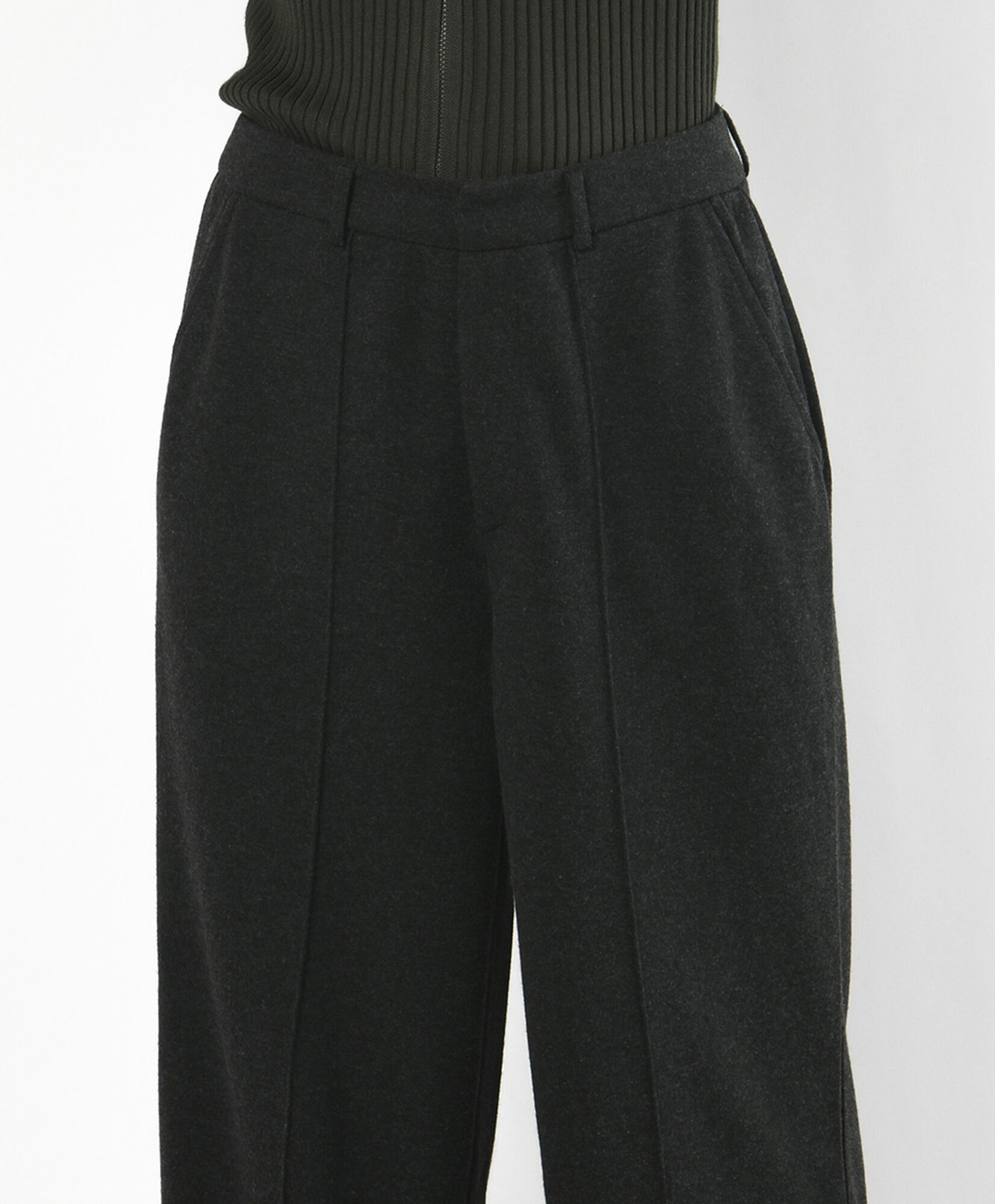 Pantalón mujer costuras wide Pantalón mujer costuras wide