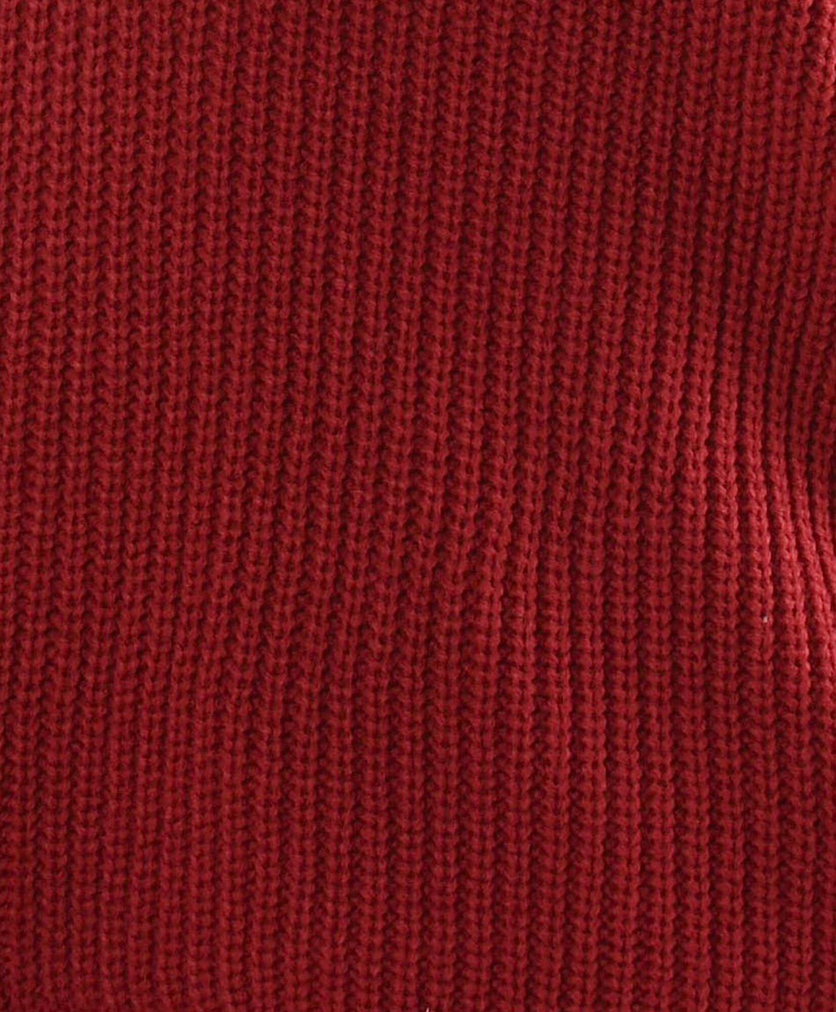 Sweater mujer punto inglés rojo Sweater mujer punto inglés rojo