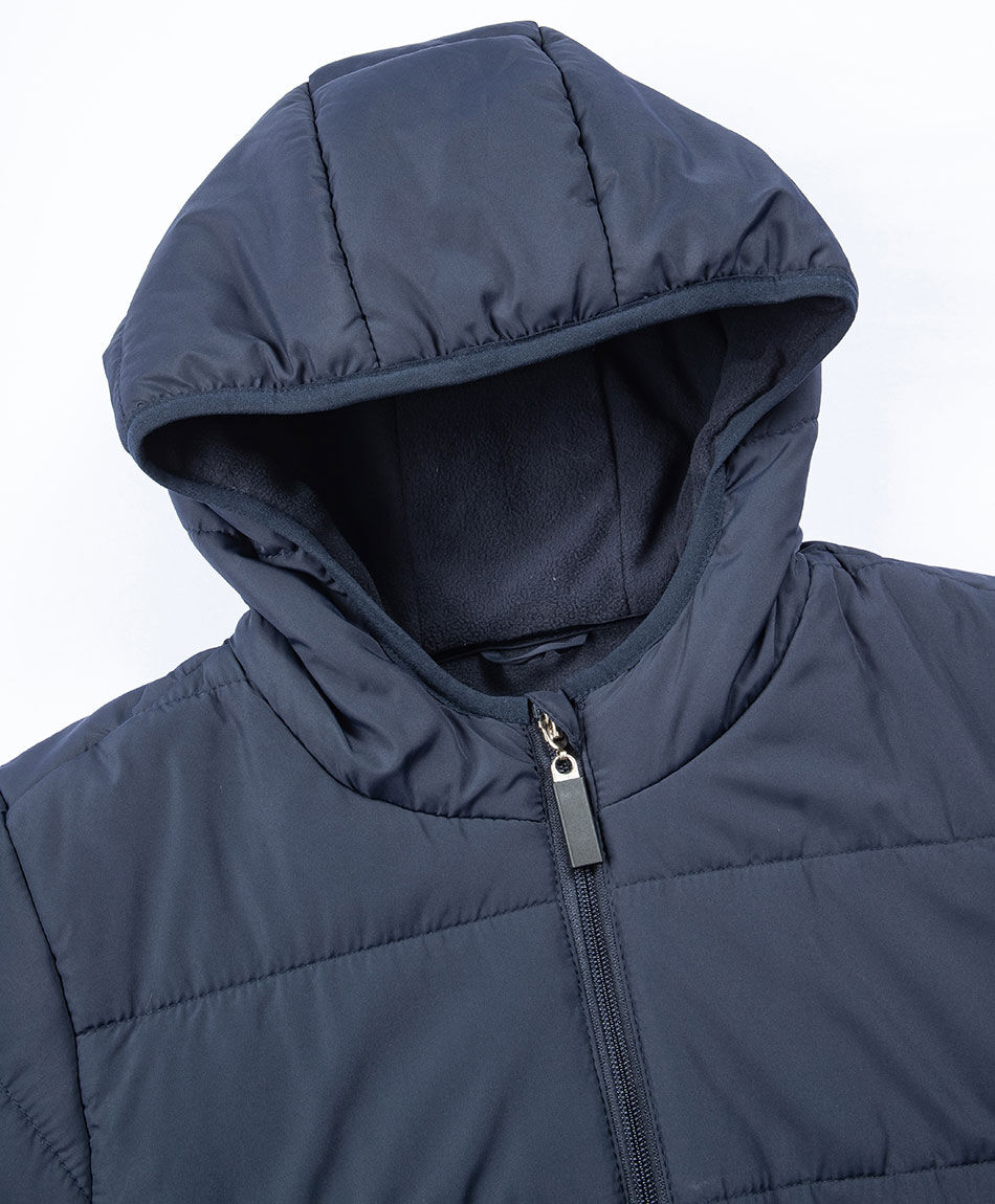 Parka escolar con capucha