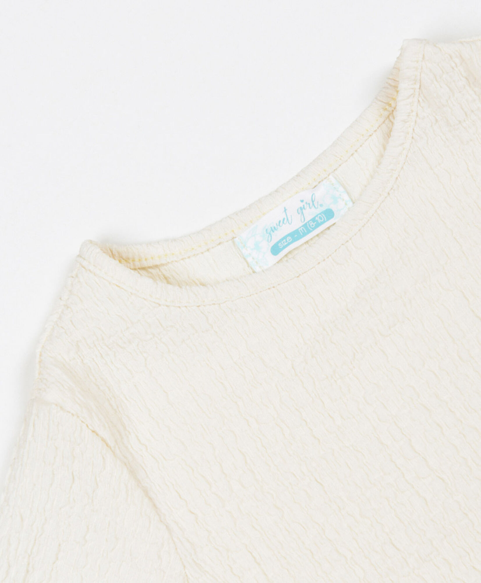 Polera niña textura Polera niña textura
