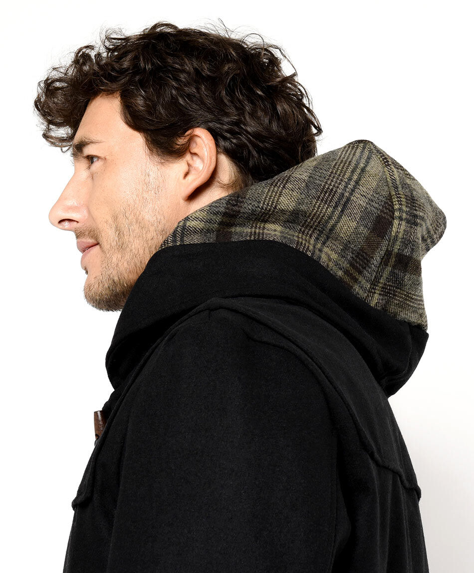 Chaqueta hombre estilo montgomery