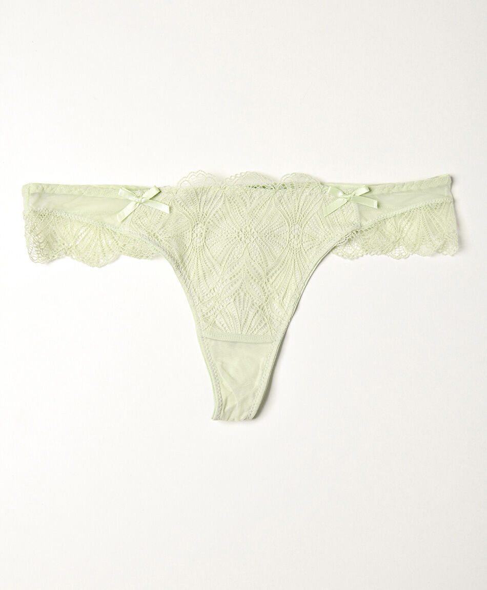 Culotte mujer encaje lirio flower