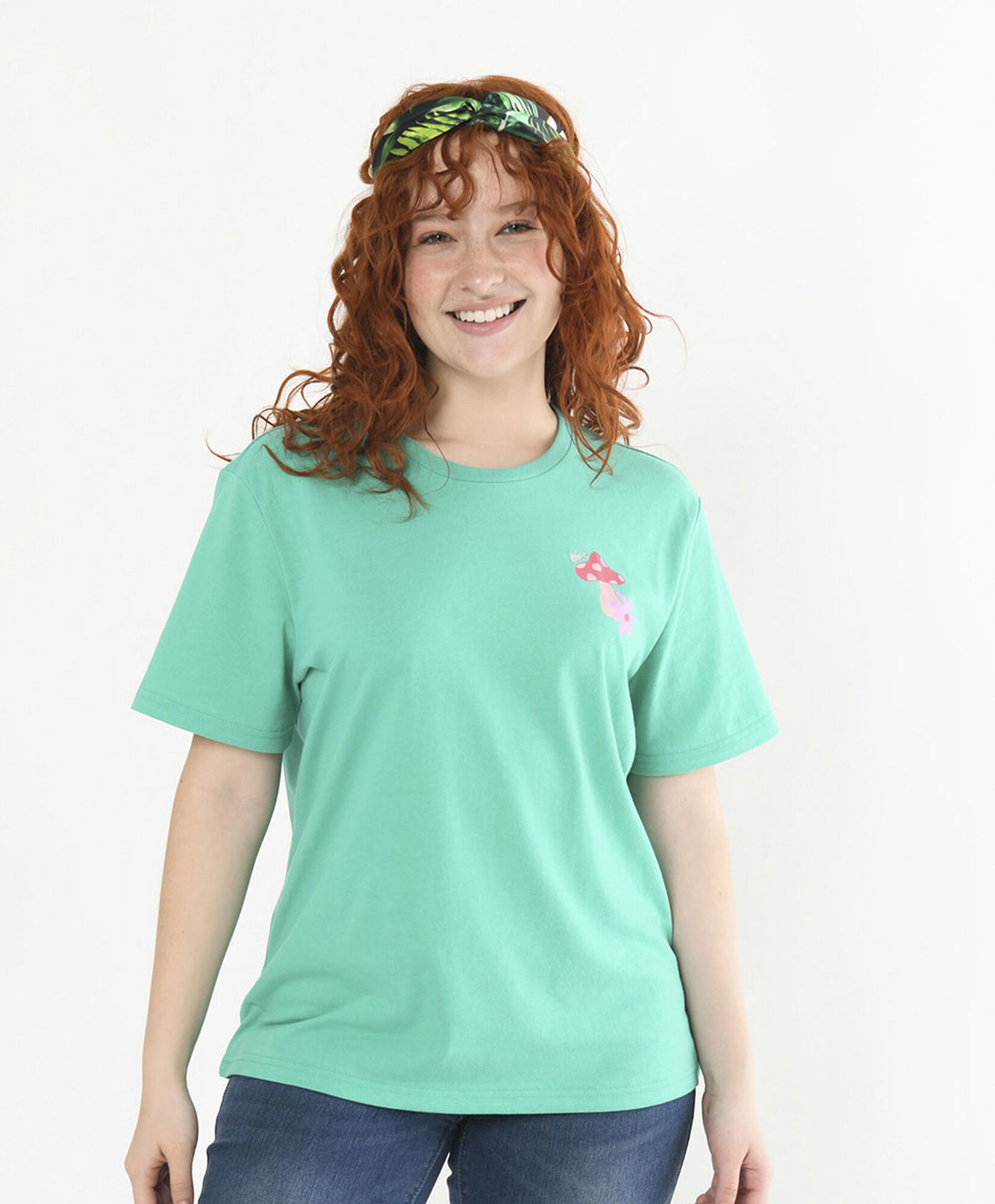 Polera mujer espalda estampada Polera mujer espalda estampada