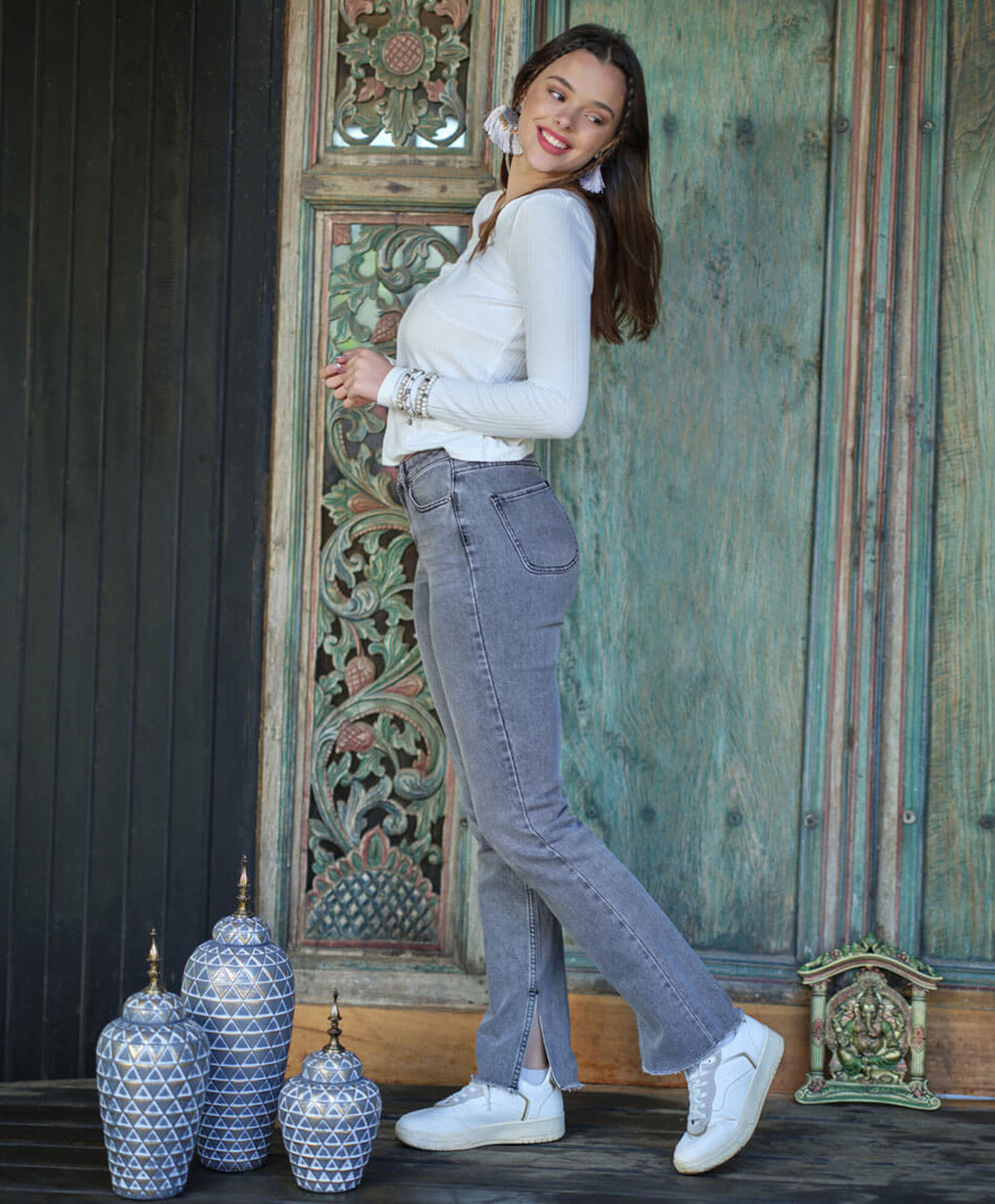 Jeans mujer aberturas Jeans mujer aberturas