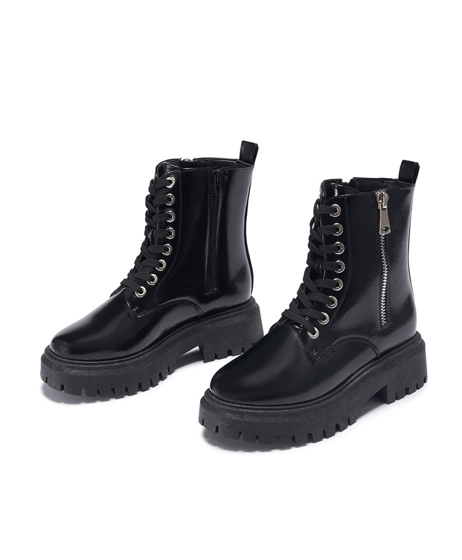 Bototo mujer charol cierre