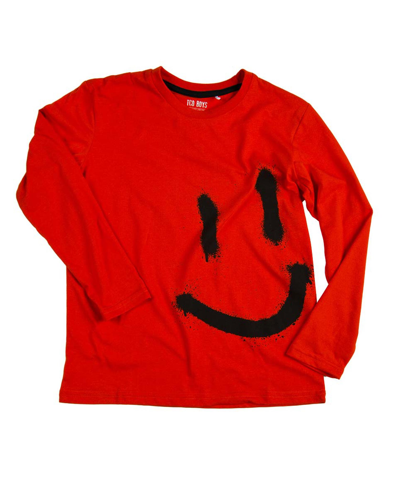 Polera niño carita feliz manga larga Polera niño carita feliz manga larga