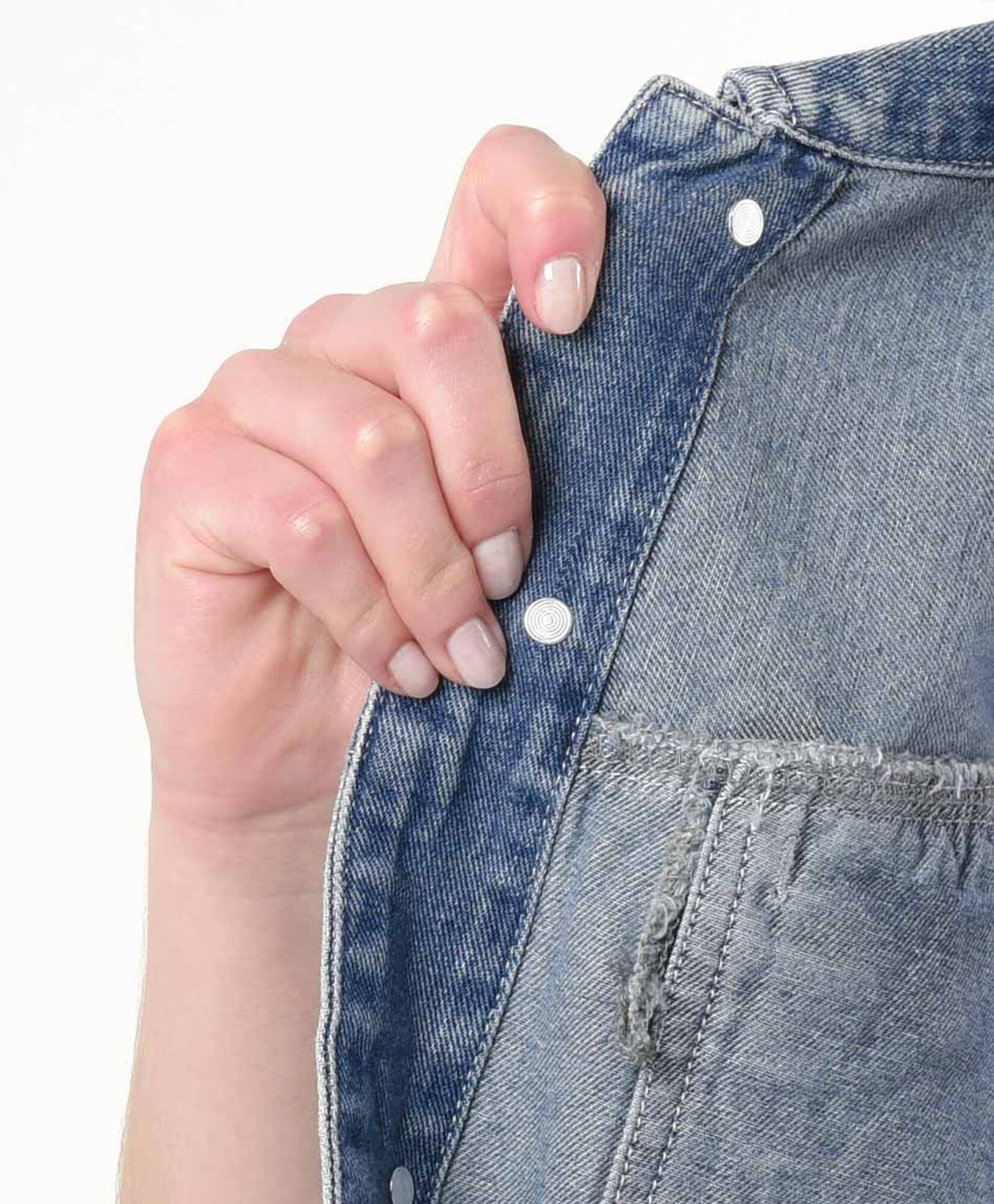 Chaqueta mujer denim sin mangas Chaqueta mujer denim sin mangas