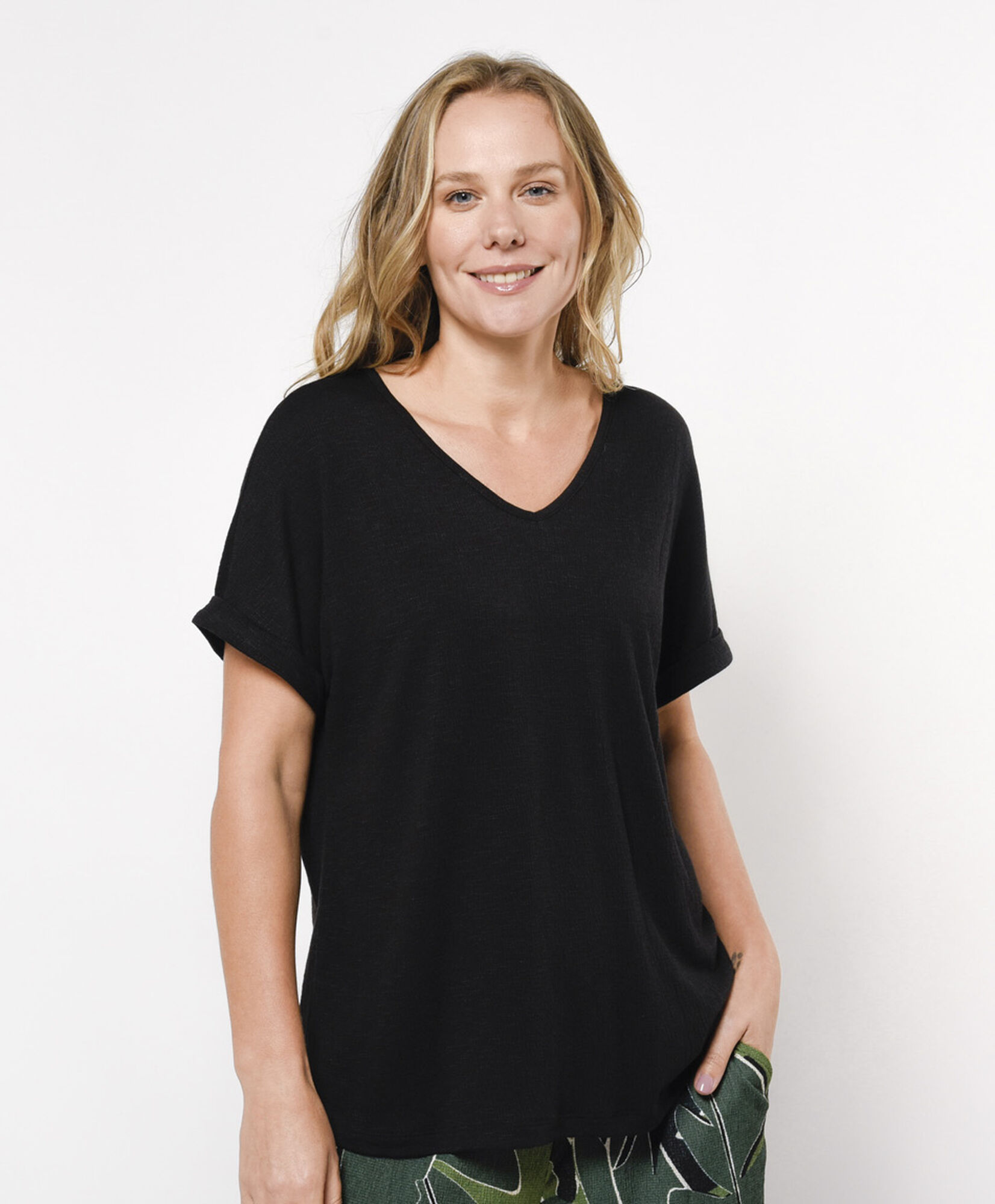 Polera mujer encaje espalda Polera mujer encaje espalda