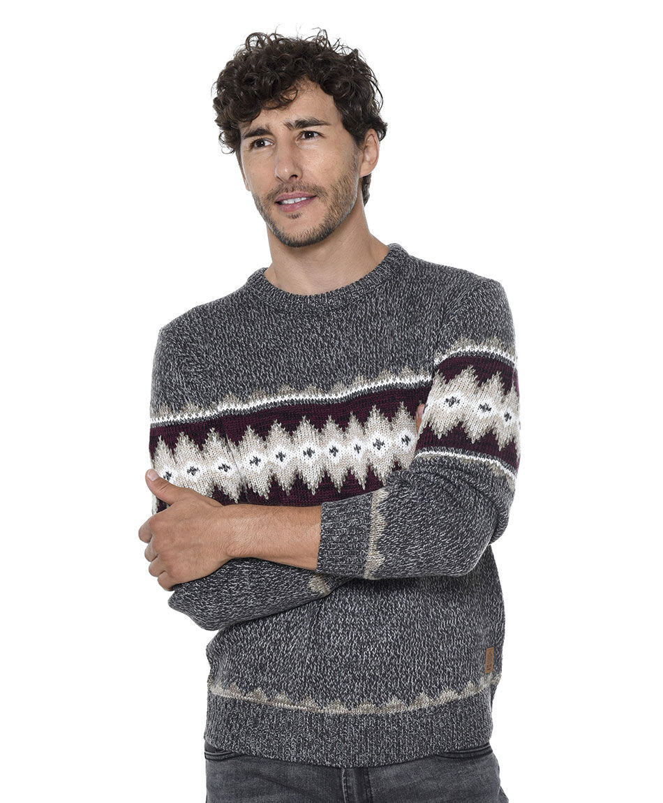 Sweater cuello redondo