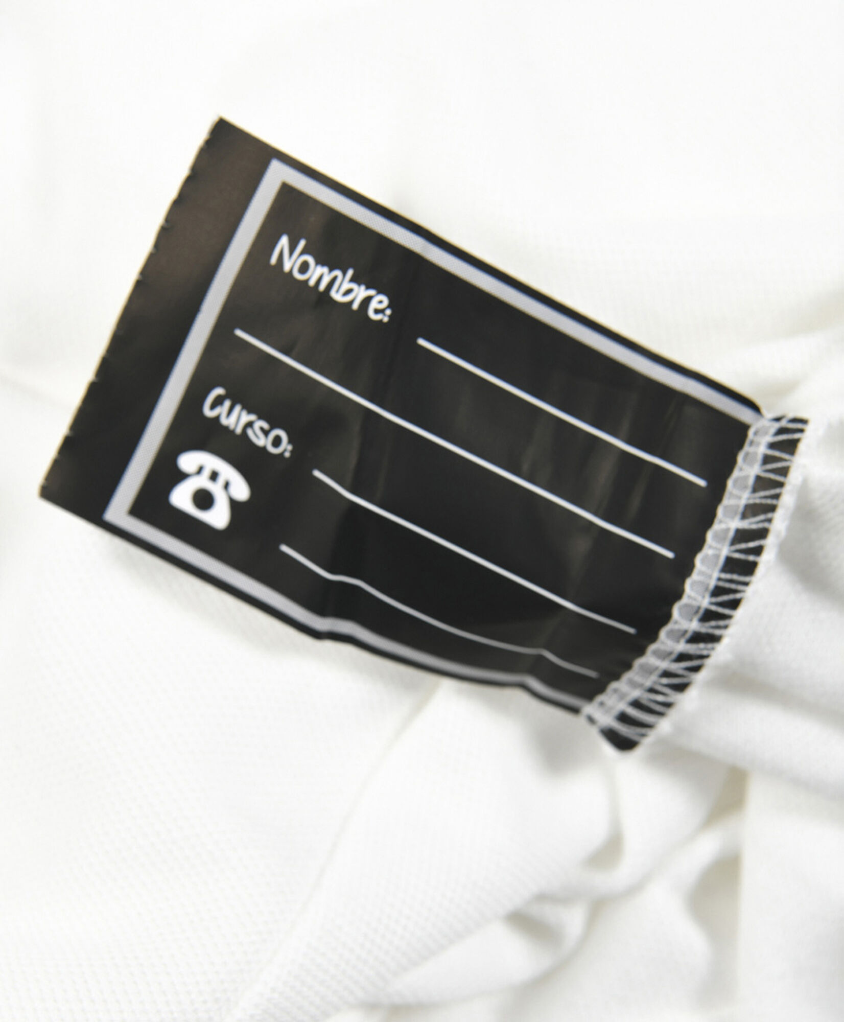 Polera escolar blanca botones Polera escolar blanca botones