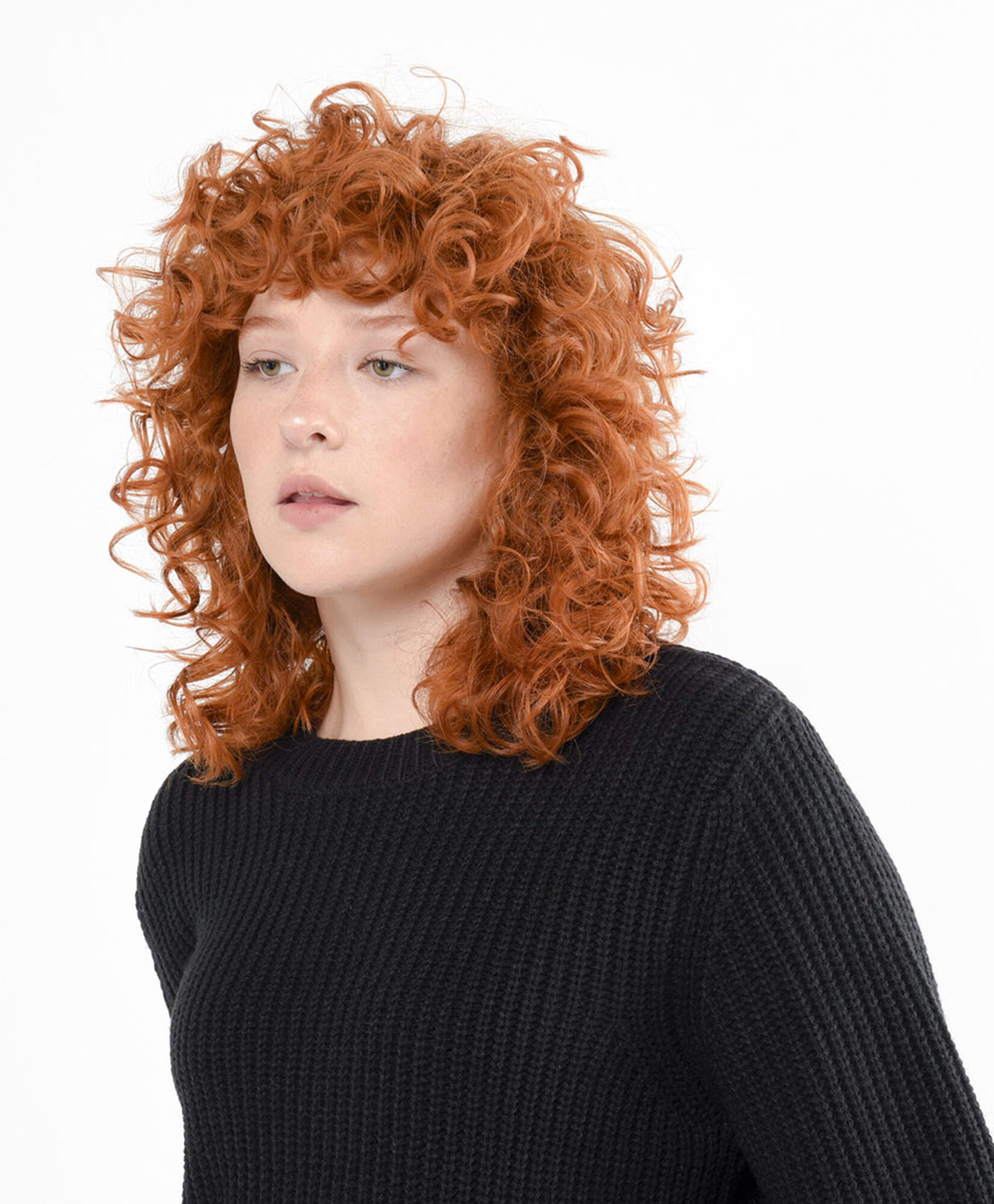 Sweater mujer punto inglés negro Sweater mujer punto inglés negro