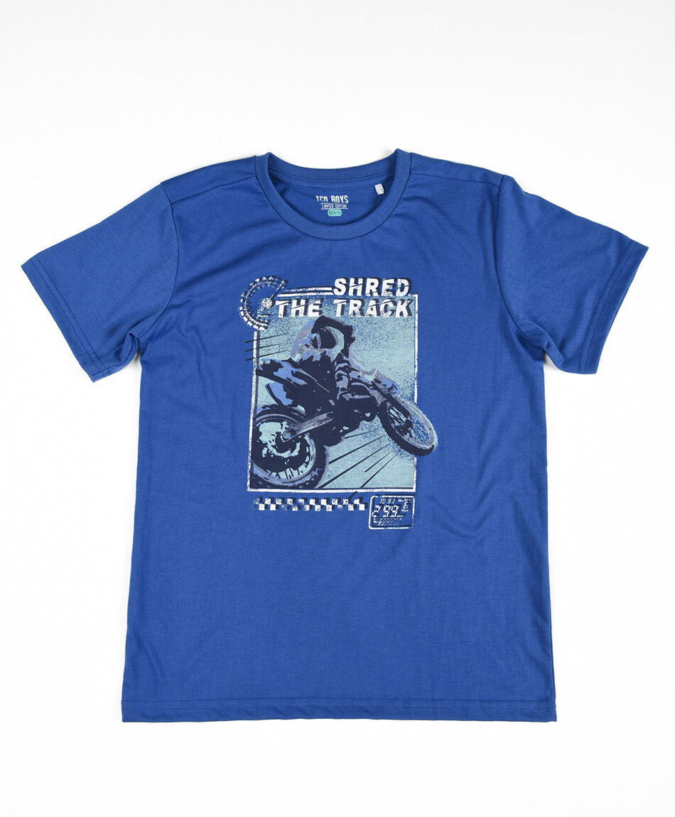 Polera niño moto
