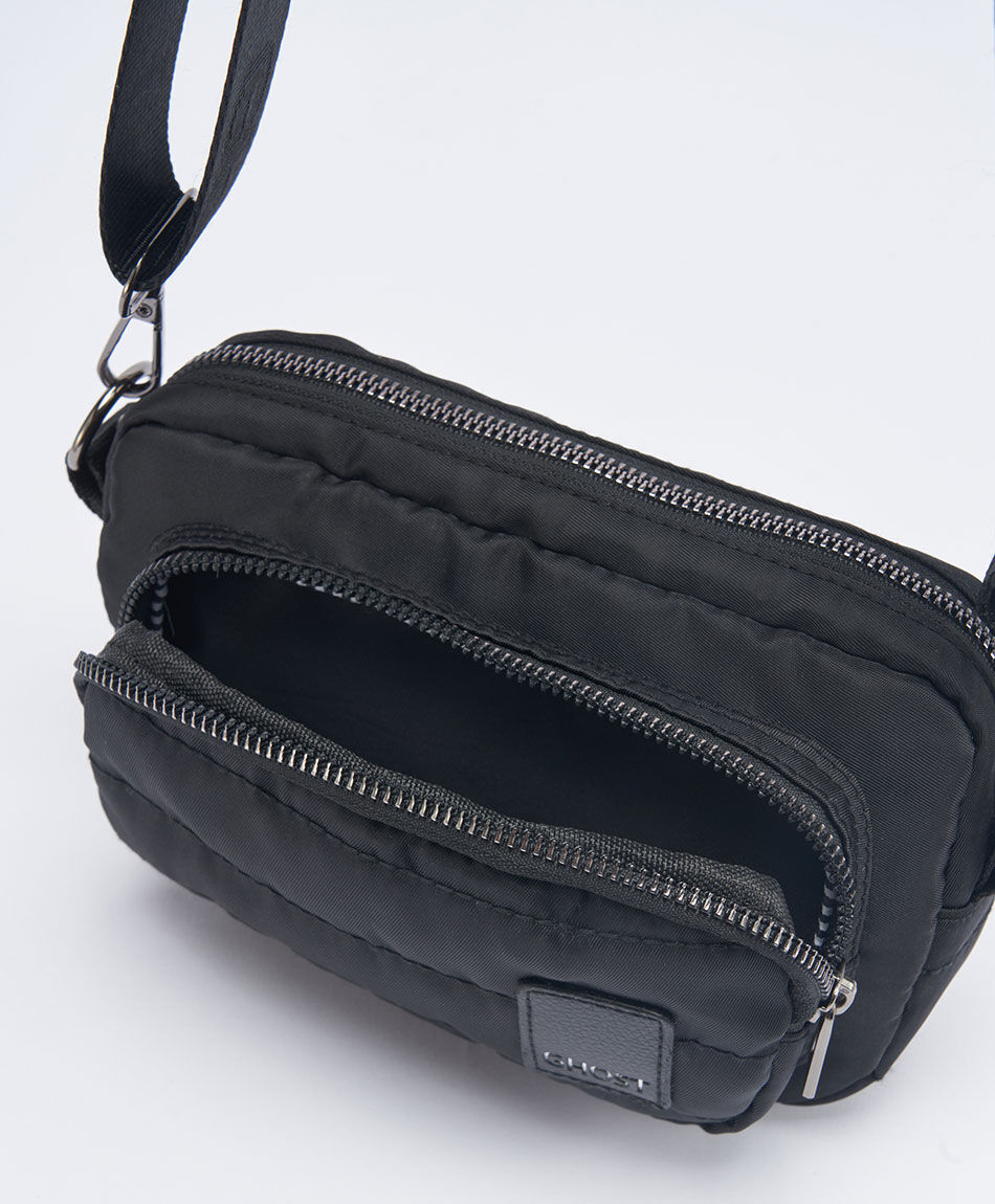Mini cartera mujer ghost black