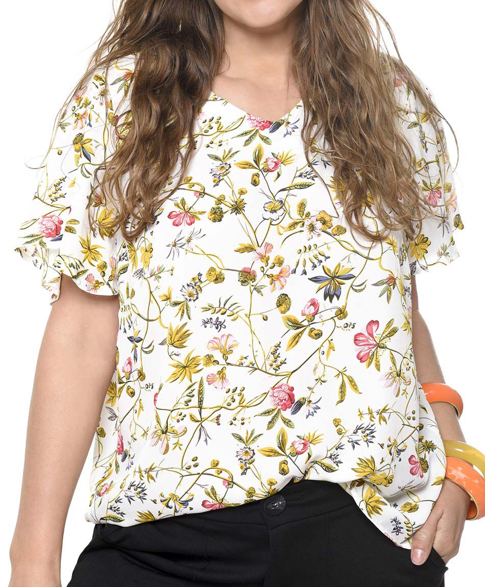 Blusa estampada