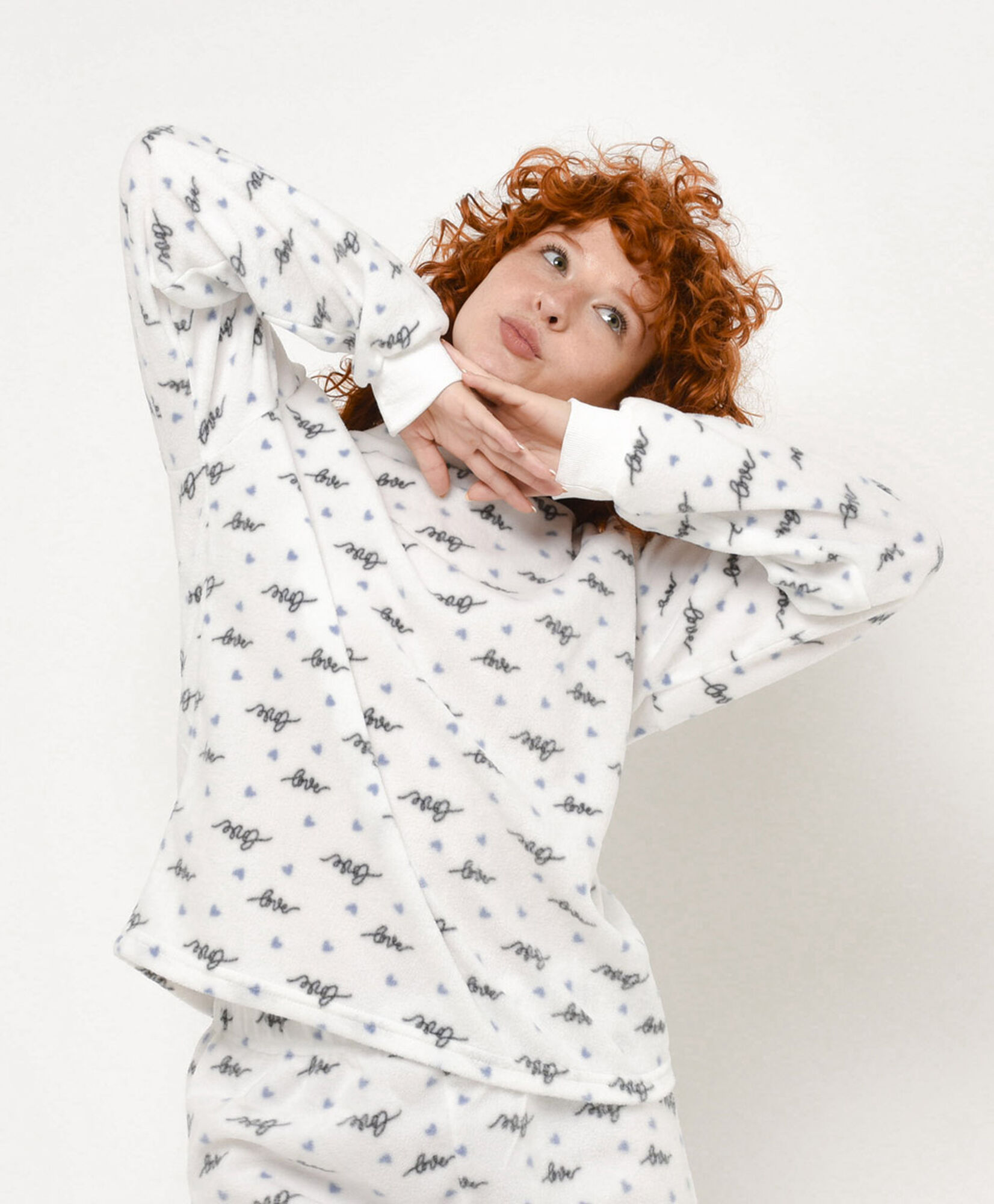 Pijama mujer micropolar lover Pijama mujer micropolar lover