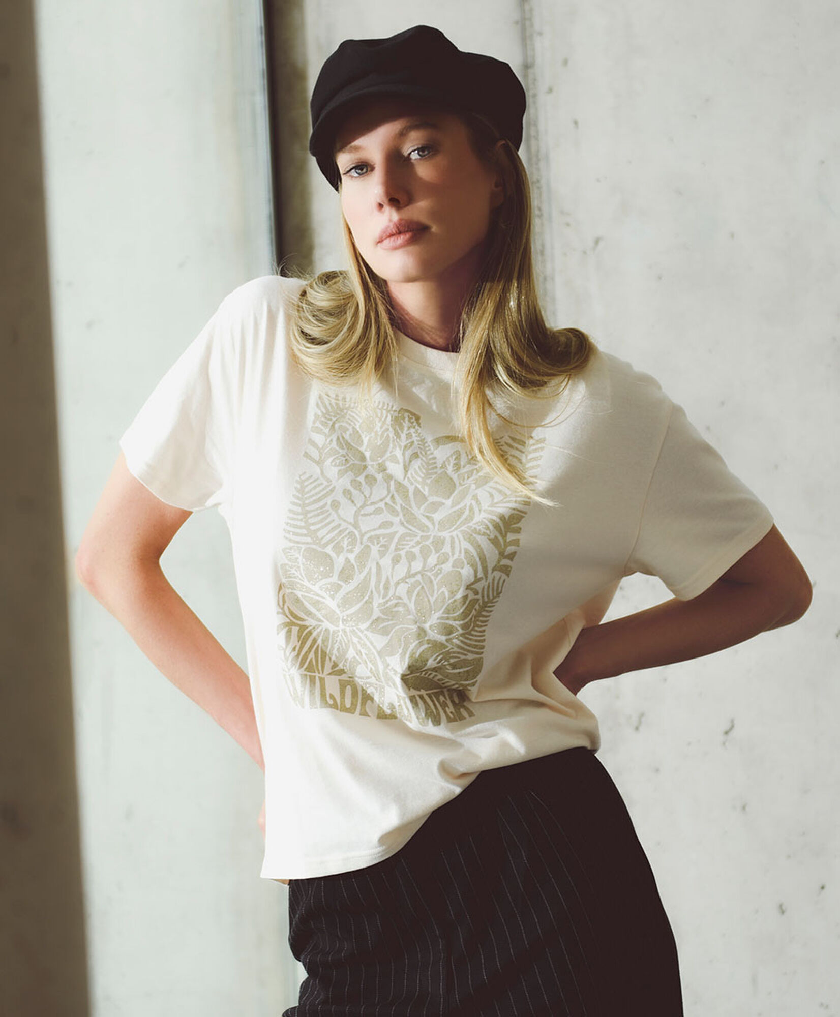 Polera mujer estampado wildflower Polera mujer estampado wildflower