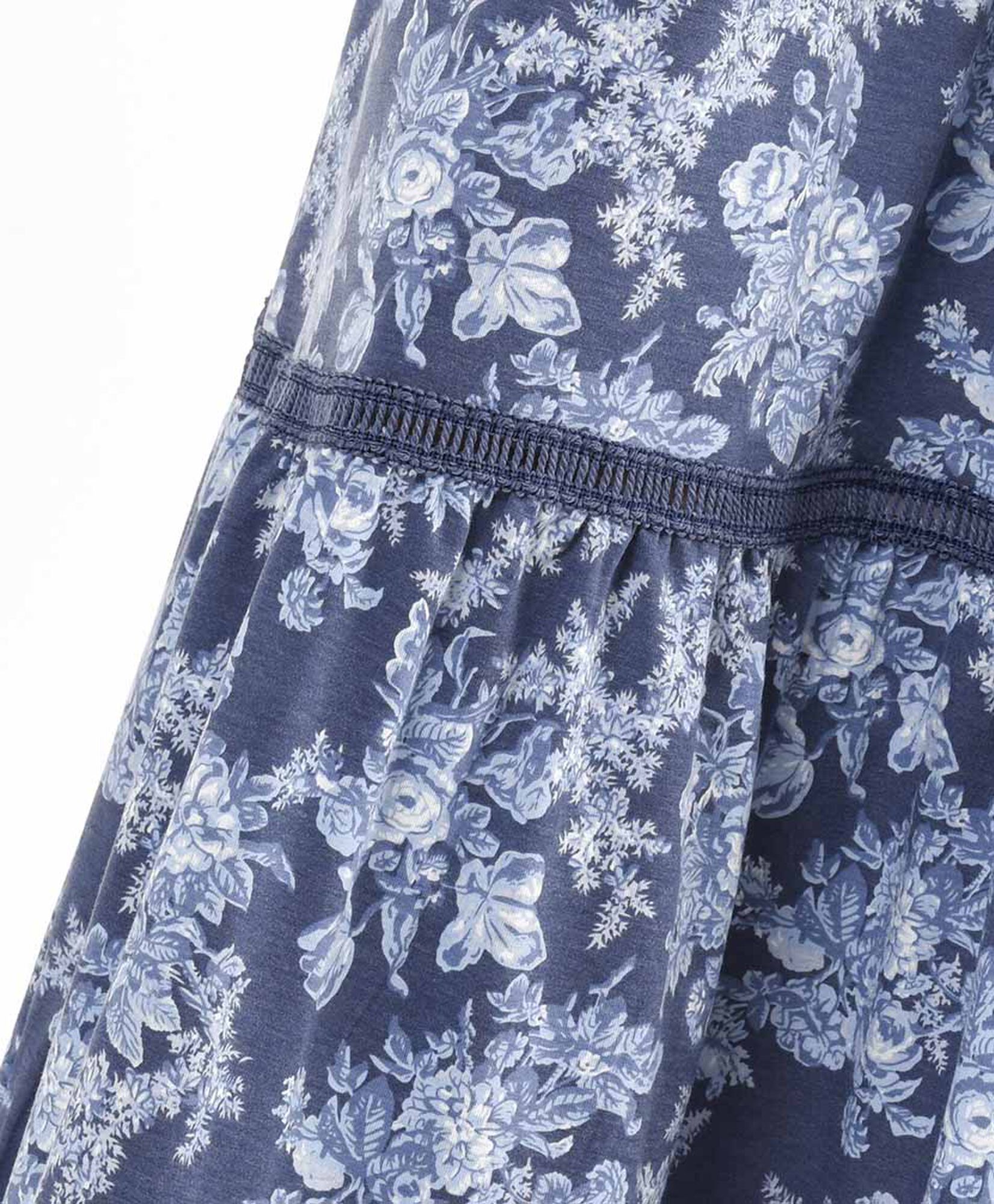 Vestido mujer floreado azul Vestido mujer floreado azul