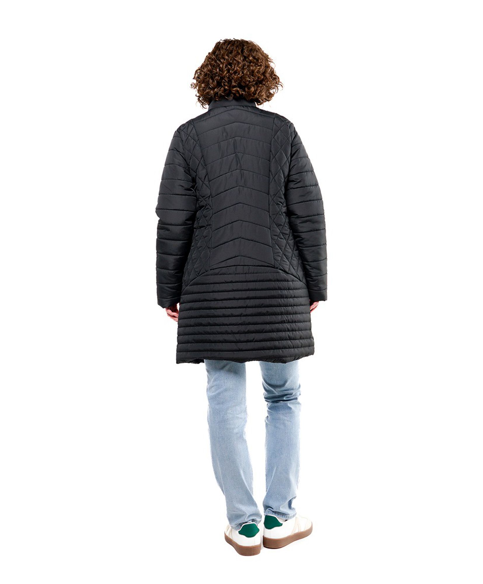 Parka mujer rombos larga Parka mujer rombos larga