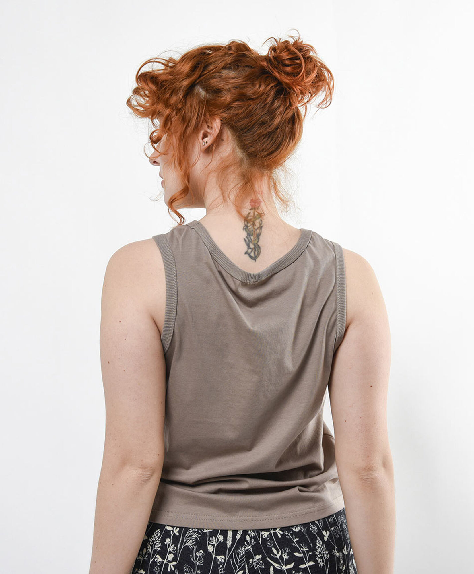 Polera mujer top sin mangas Polera mujer top sin mangas