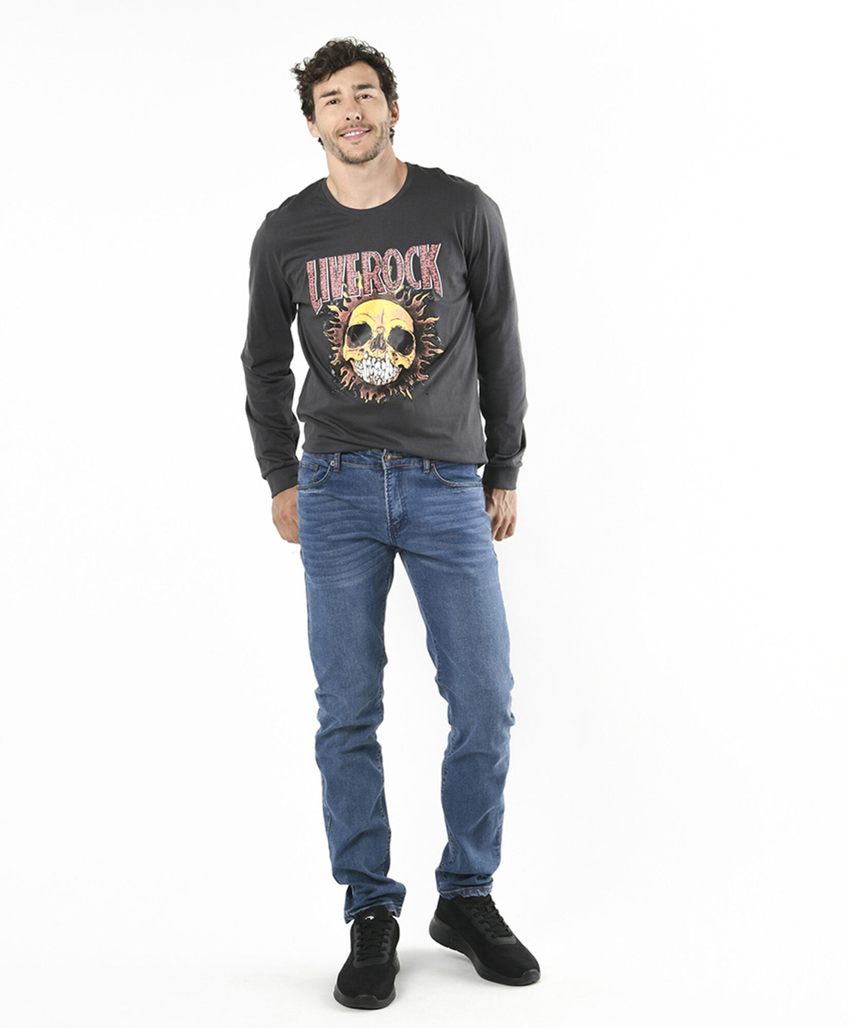 Jeans hombre clásico azul slim fit Jeans hombre clásico azul slim fit