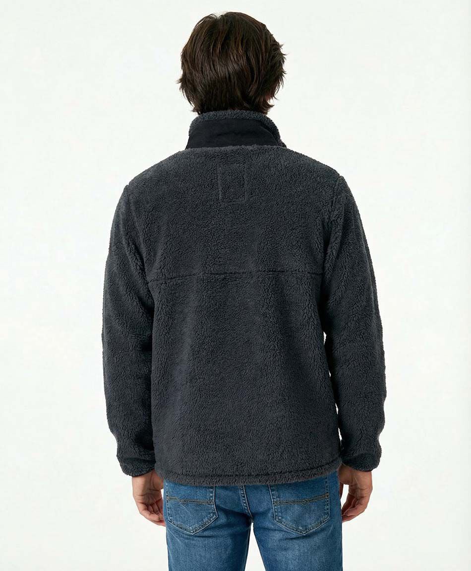 Chaqueta hombre mix sherpa