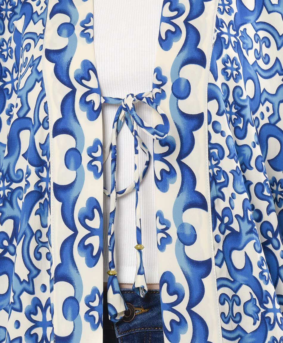 Kimono mujer estampado arabic
