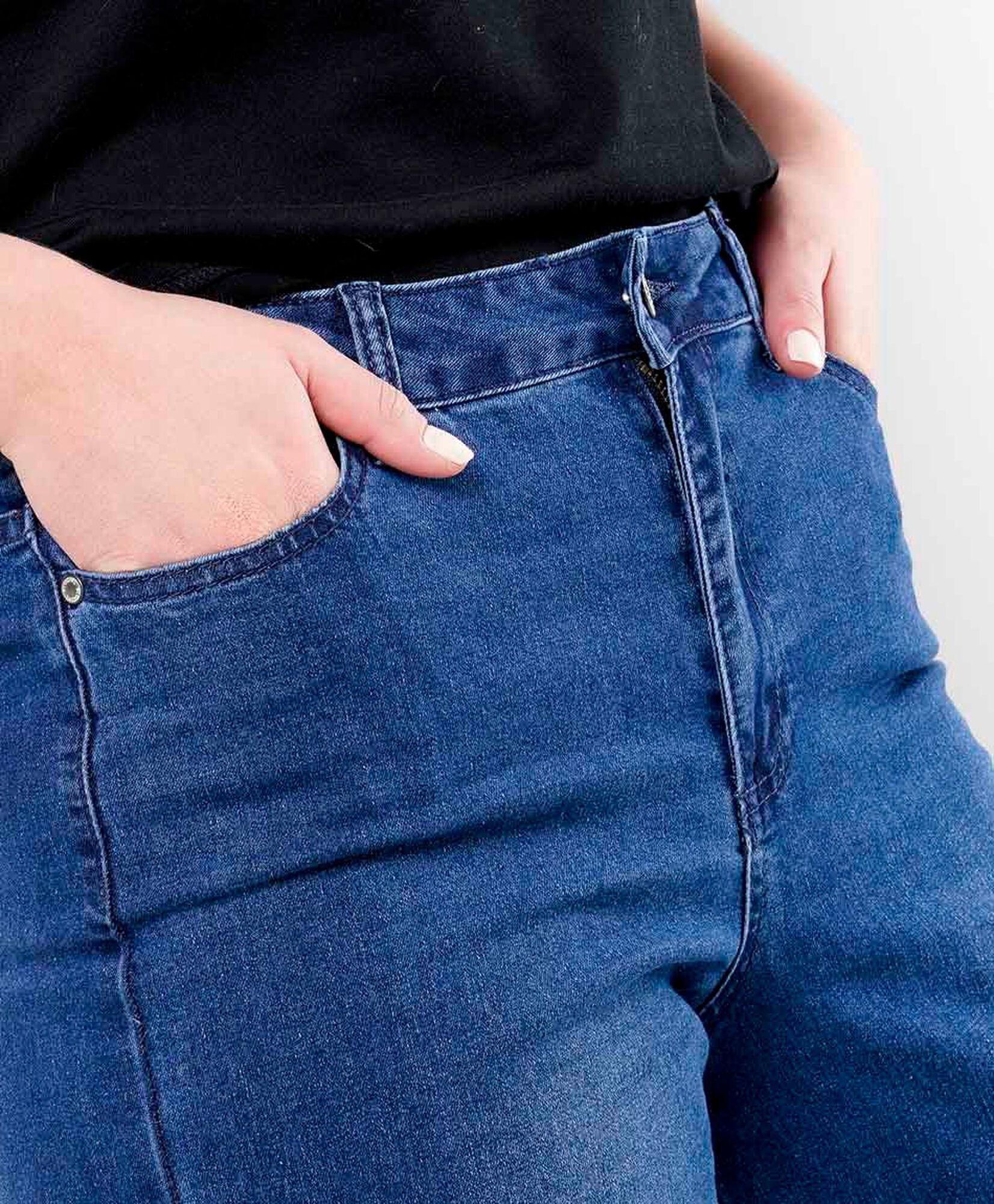 Jeans mujer liso wide Jeans mujer liso wide