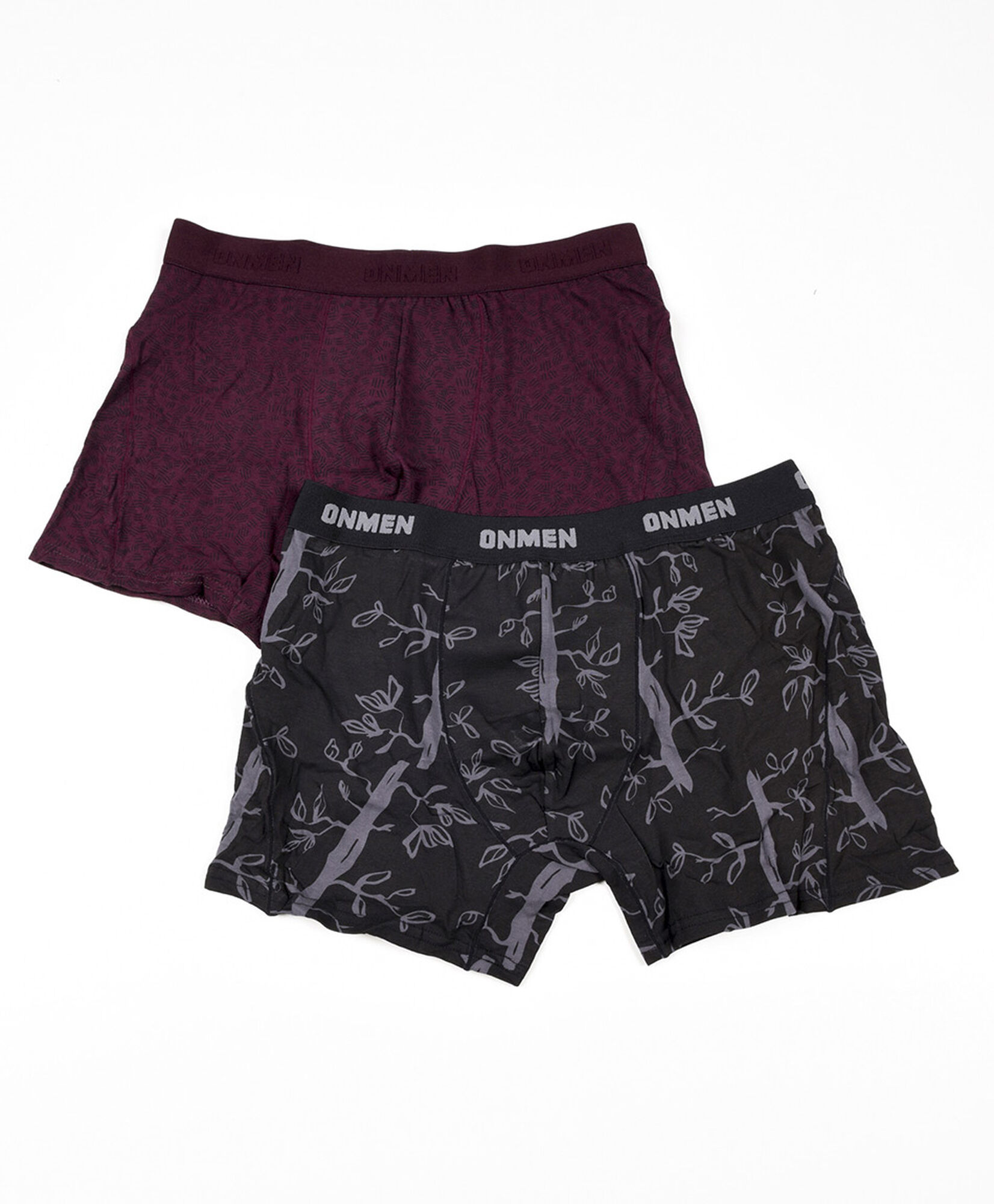 Pack 2 boxer hombre ramitas y color Pack 2 boxer hombre ramitas y color