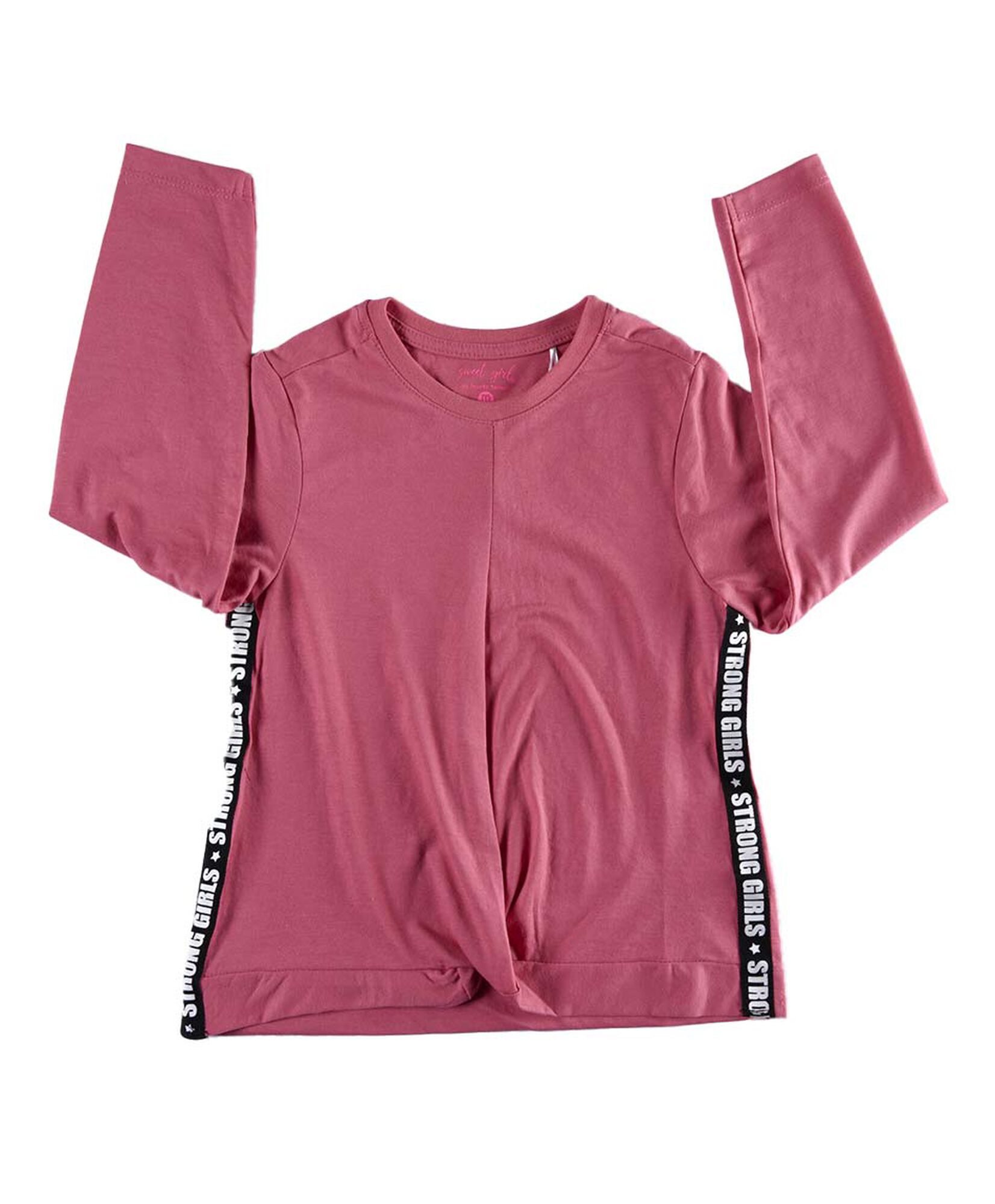 Polera manga larga cuello redondo Polera manga larga cuello redondo