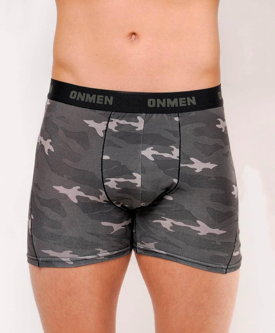 Pack 2 boxer hombre camuflaje