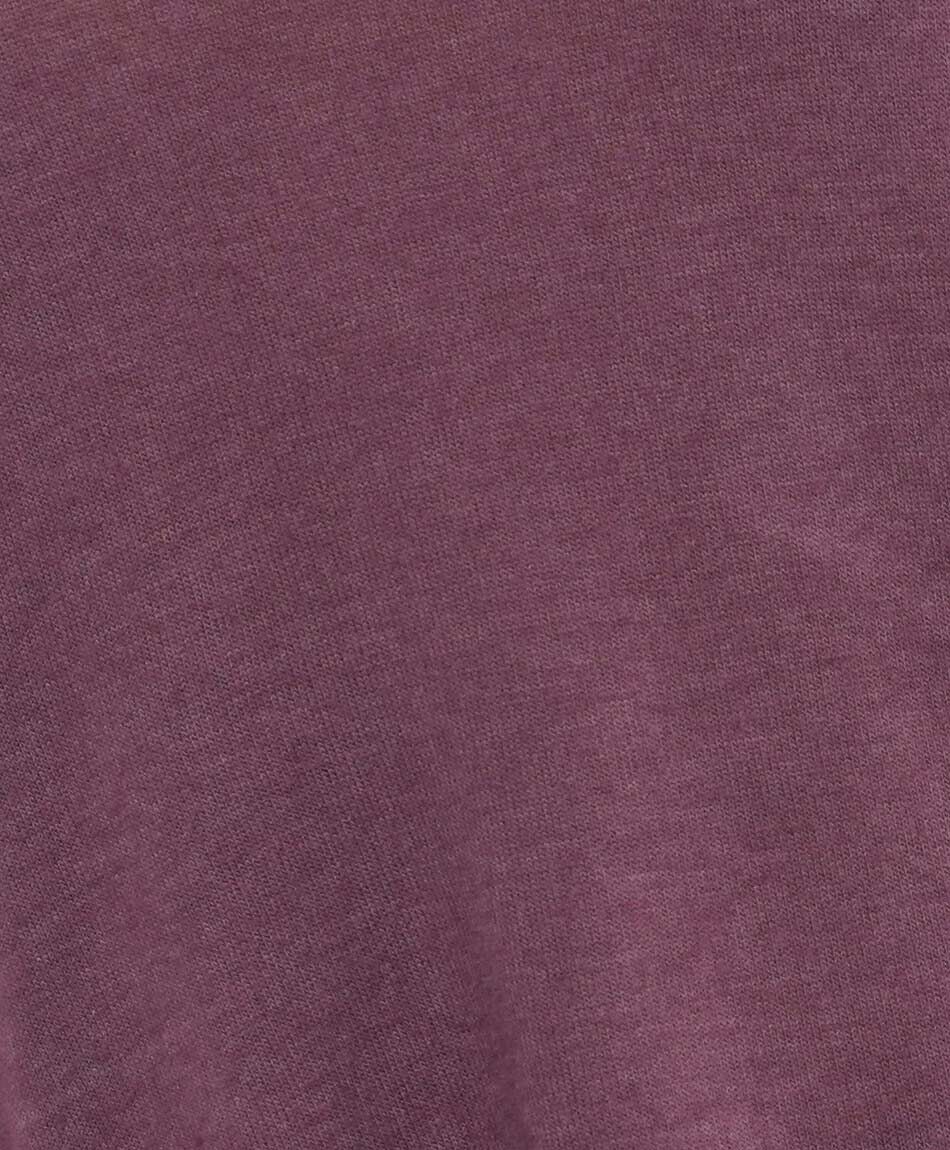 Polera mujer cuello bote lanosa