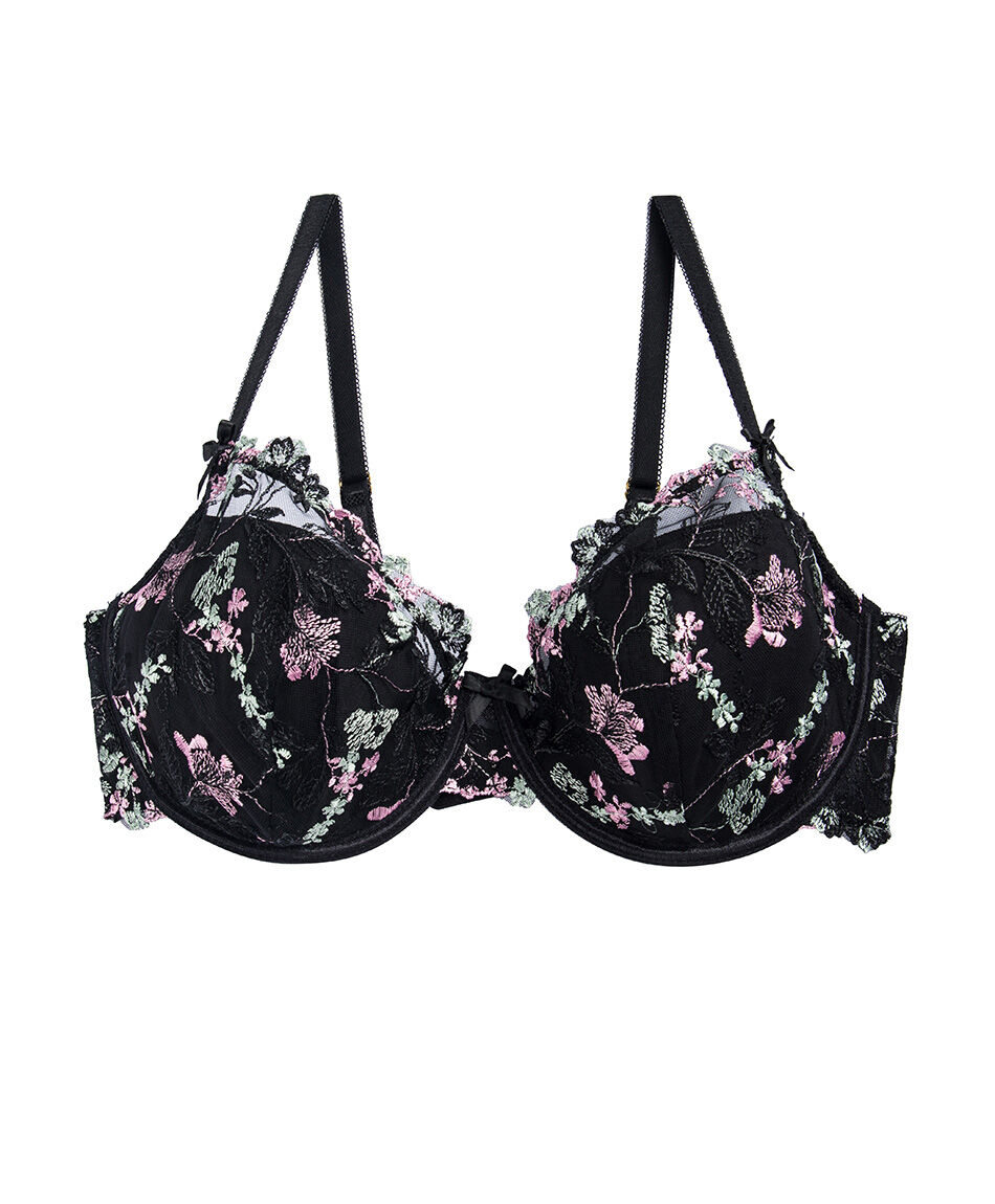 Sost&eacute;n mujer mesh mix flores